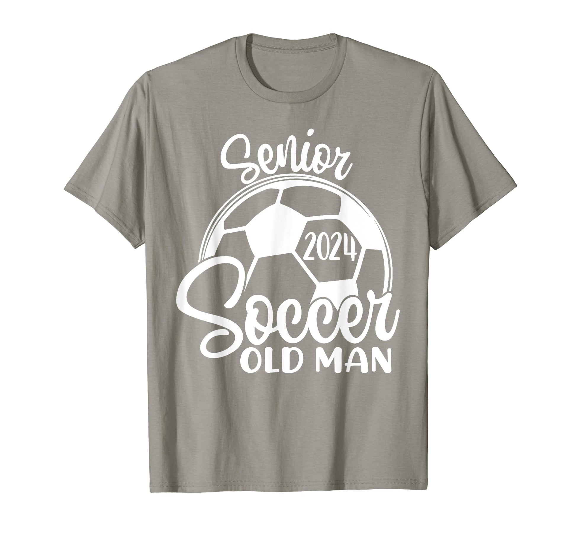 Senior Soccer Old 2024 Class 2024 T-Shirt - Novelty Apparel for Adults - T-Shirt, Sweatshirt, Hoodie