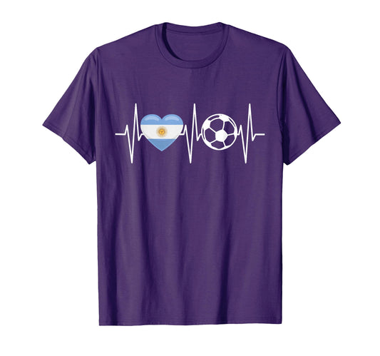 Argentina Soccer Funny Soccer Fan T-Shirt - Minimalist Print Men Women - T-Shirt, Sweatshirt, Hoodie