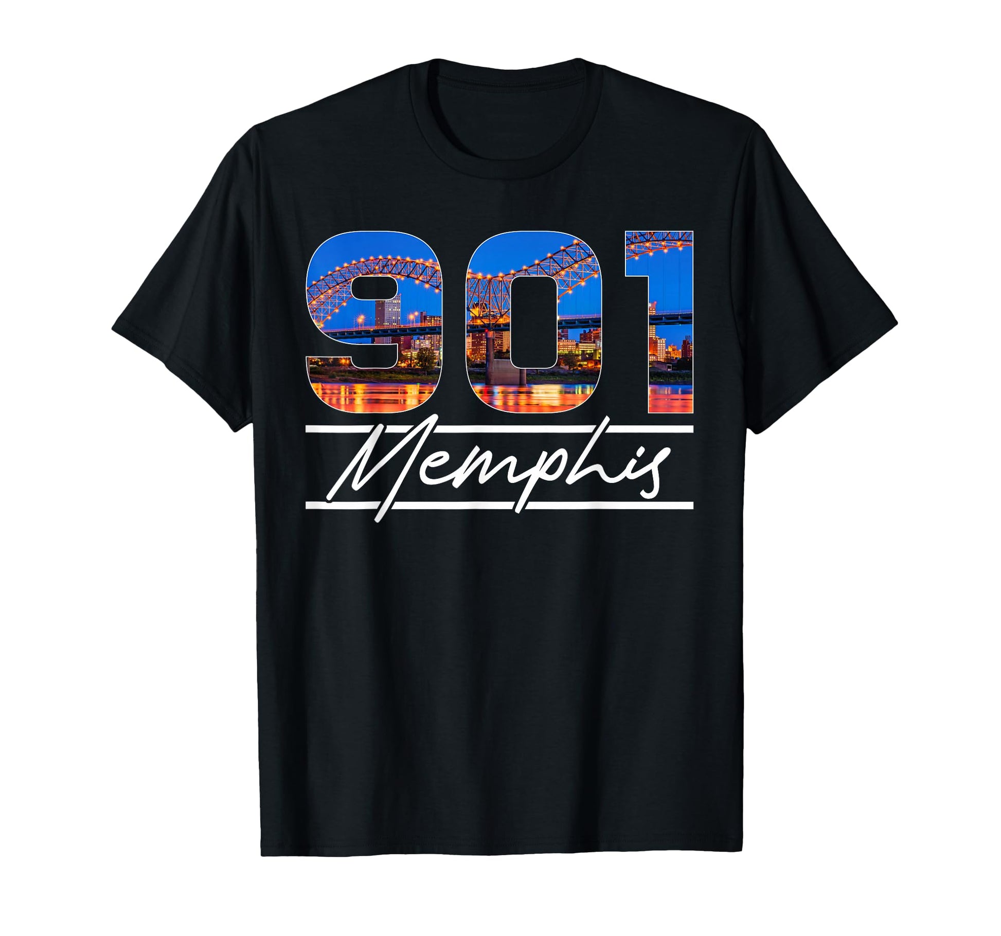 Memphis Tennessee 901 Area Code T-Shirt - Aesthetic Graphic Men Women - T-Shirt, Sweatshirt, Hoodie