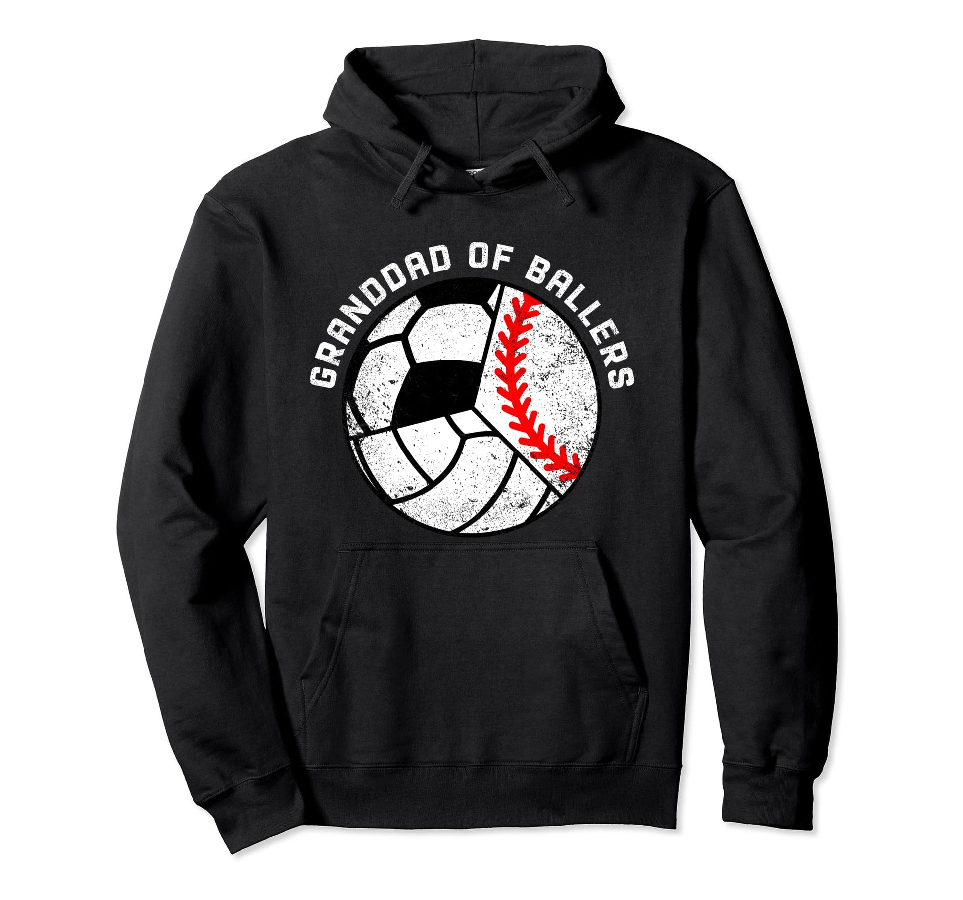 Granddad Ballers Funny Baseball Hoodie - Streetwear Style Unisex - T-Shirt, Sweatshirt, Hoodie
