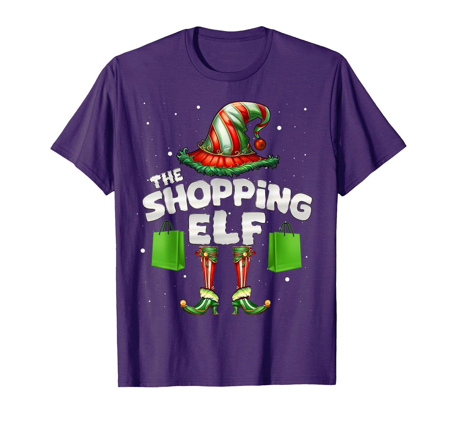 Im Shopping Elf Family Matching Group T-Shirt - Custom Art Print Men Women - T-Shirt, Sweatshirt, Hoodie