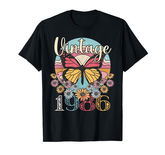1986 38Th Birthday 38 Year Old T-Shirt - Unique Graphic for Adults - T-Shirt, Sweatshirt, Hoodie
