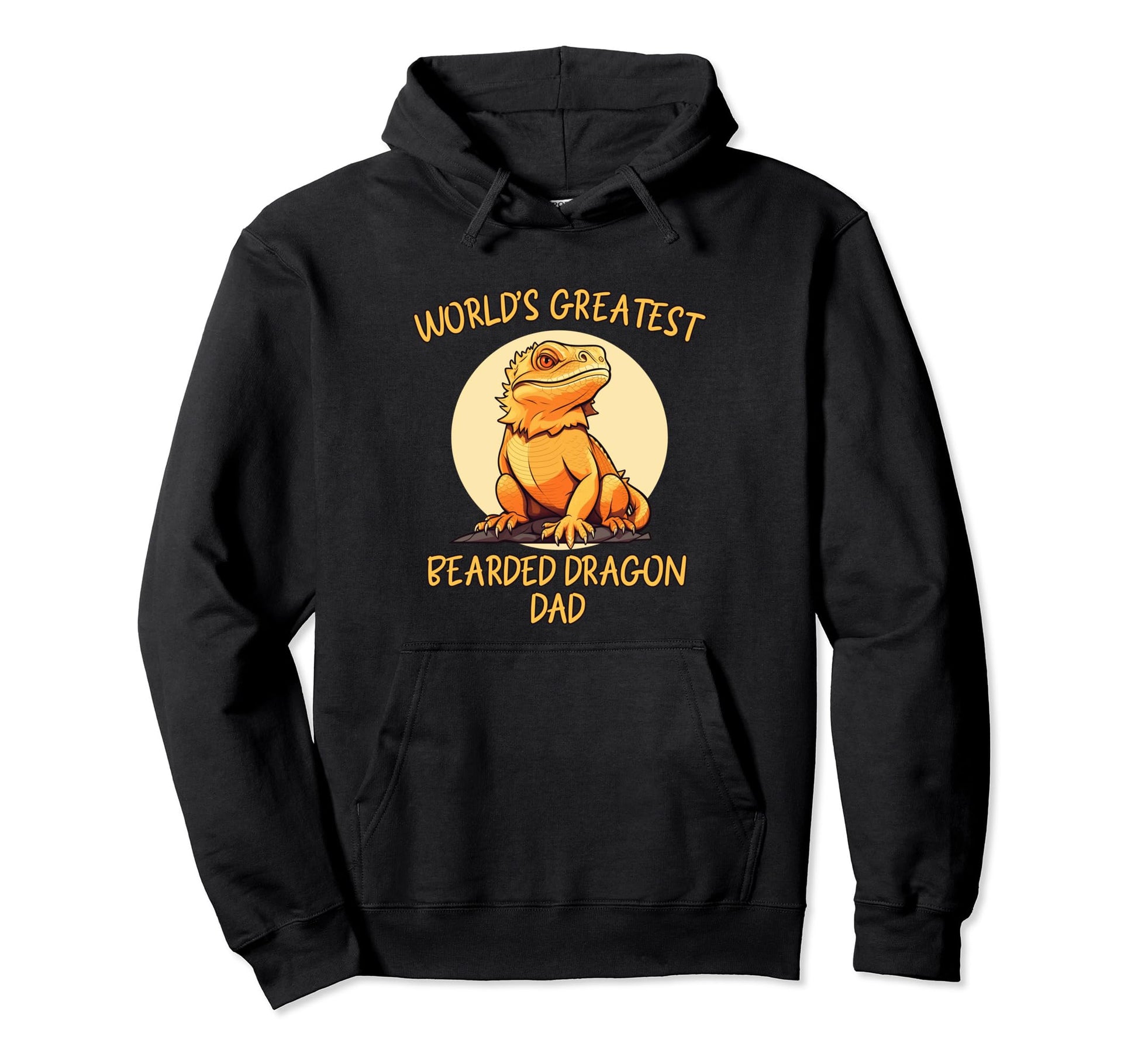 Worlds Greatest Bearded Dragon Dad Father Hoodie - Unique Graphic Unisex - T-Shirt, Sweatshirt, Hoodie