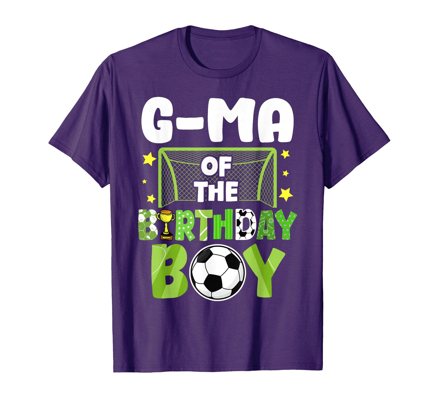Soccer G Ma Birthday Party Soccer T-Shirt - Fun Novelty Design for Adults - T-Shirt, Sweatshirt, Hoodie