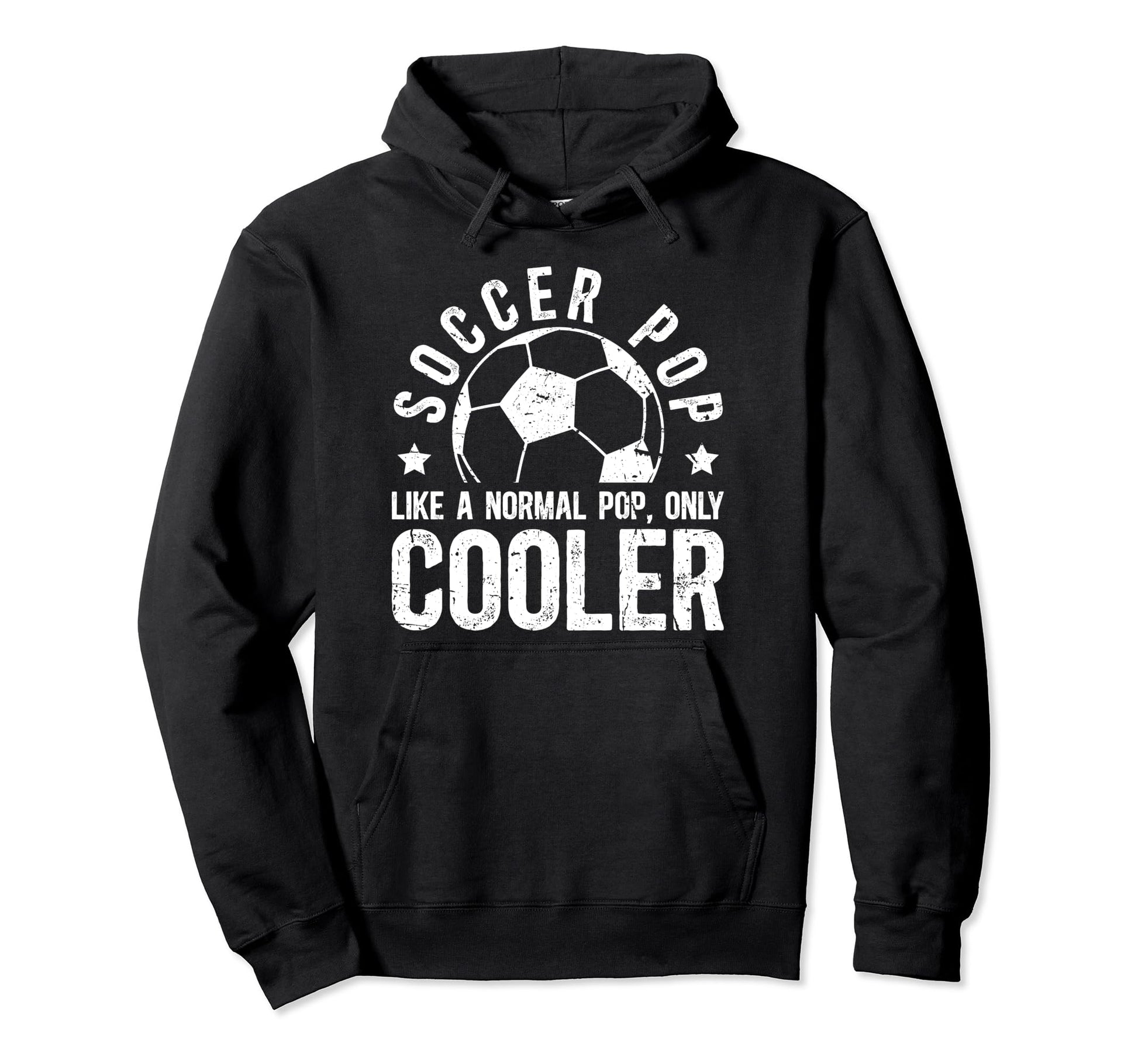 Soccer Pop Grandpa Pop Soccer Player Hoodie - Minimalist Print Men Women - T-Shirt, Sweatshirt, Hoodie