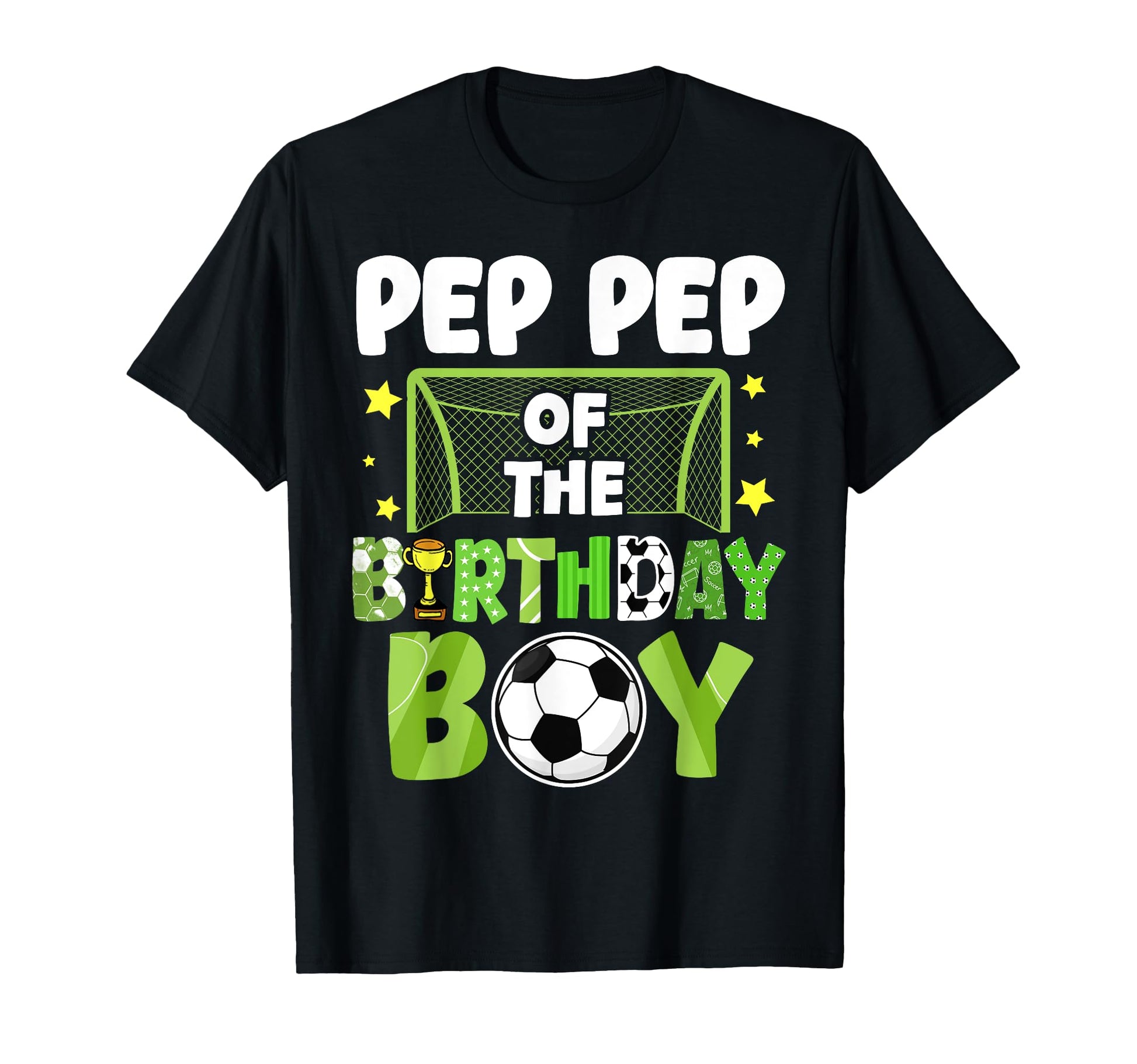 Soccer Pep Pep Birthday Party Soccer T-Shirt - Minimalist Print Men Women - T-Shirt, Sweatshirt, Hoodie