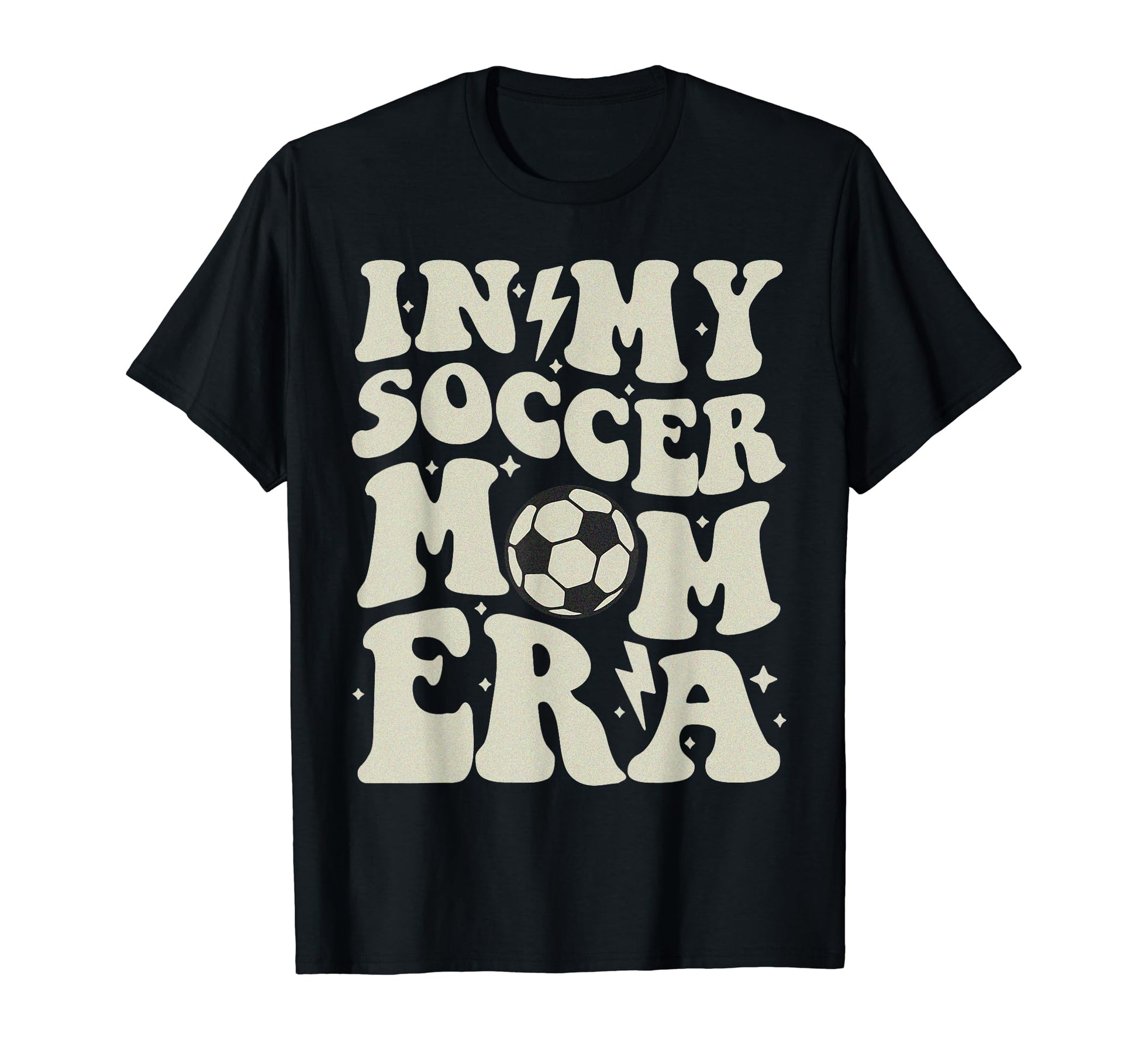 My Soccer Mom Era Groovy Soccer Team T-Shirt - Trendy Graphic Unisex - T-Shirt, Sweatshirt, Hoodie