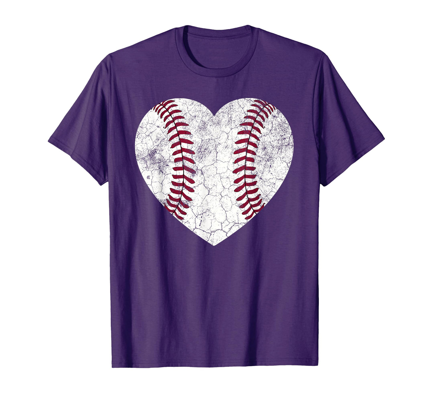 Baseball Heart Fun Mom Dad Softball Gift T-Shirt - Streetwear Style Unisex - T-Shirt, Sweatshirt, Hoodie