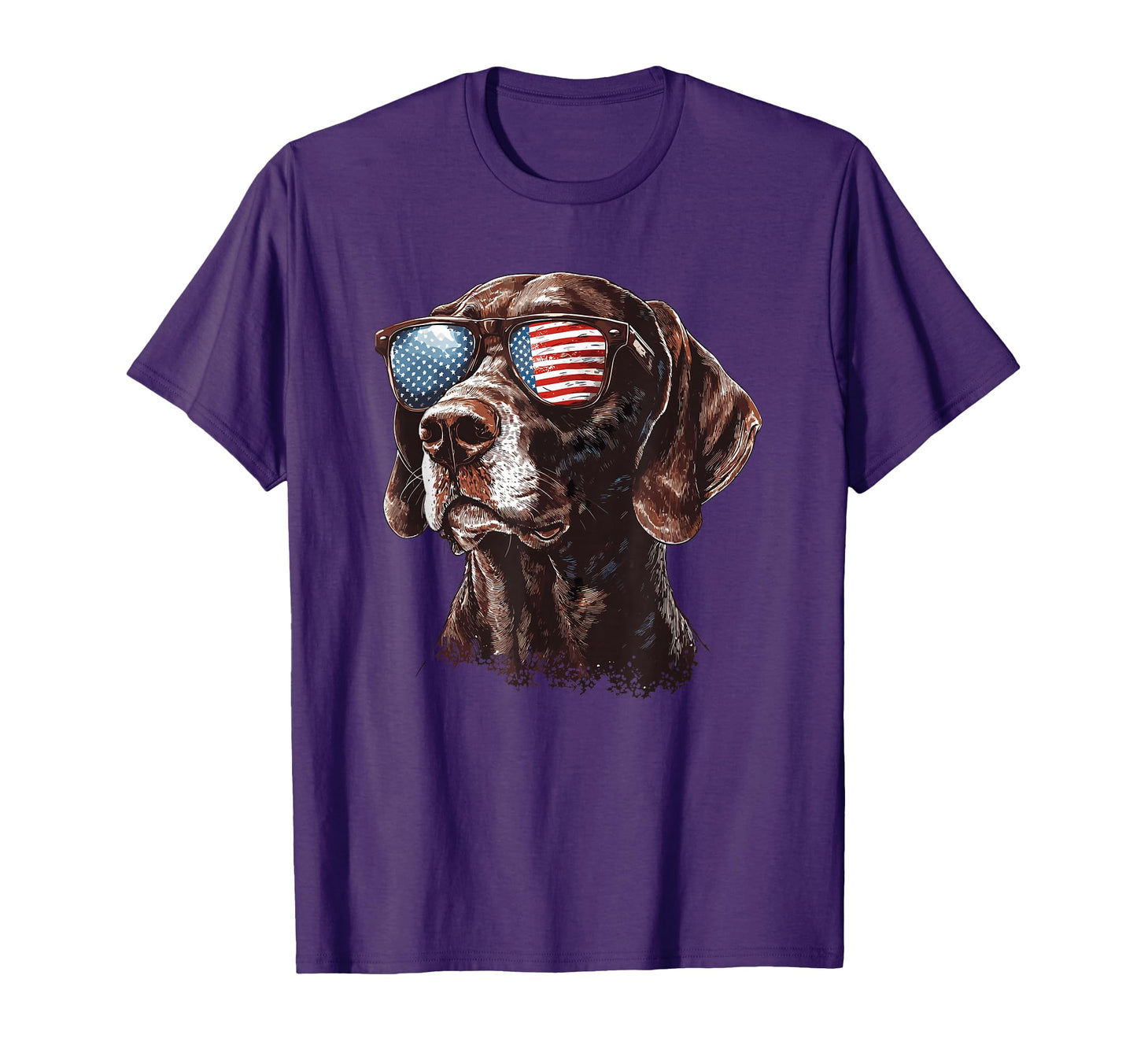 Patriotic Gsp Usa Flag Sunglasses T-Shirt - Casual Everyday Wear Men Women - T-Shirt, Sweatshirt, Hoodie
