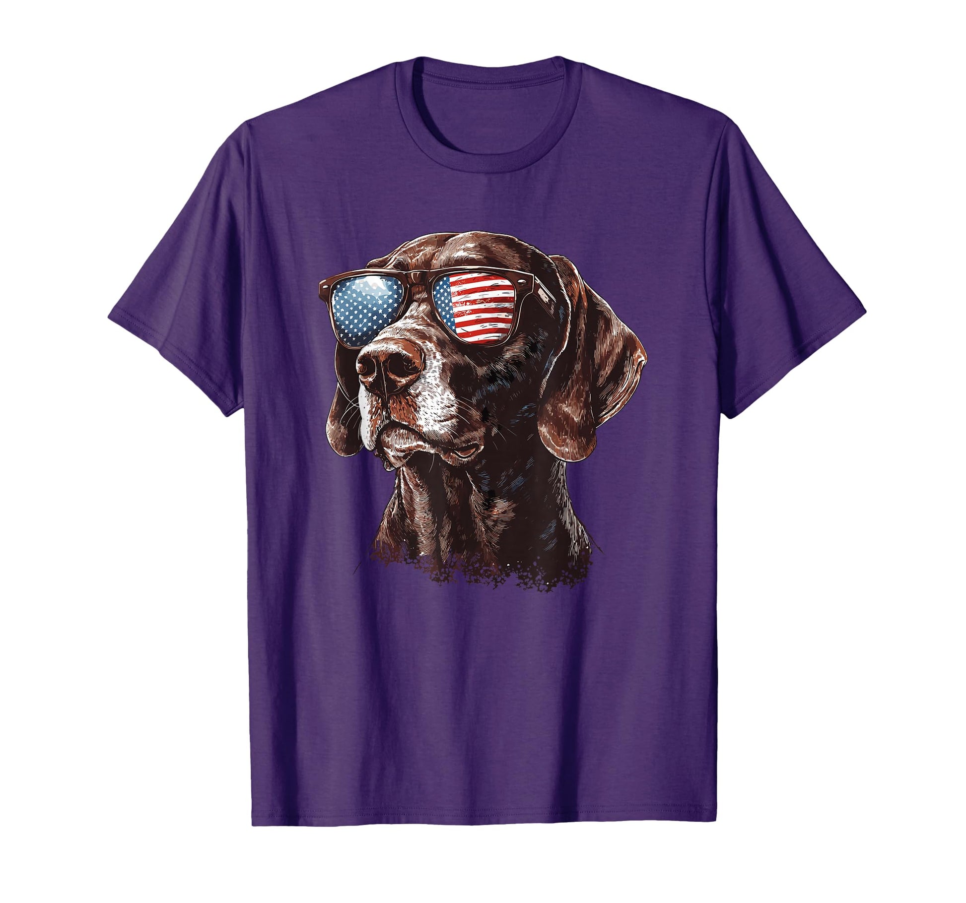 Patriotic Gsp Usa Flag Sunglasses T-Shirt - Casual Everyday Wear Men Women - T-Shirt, Sweatshirt, Hoodie