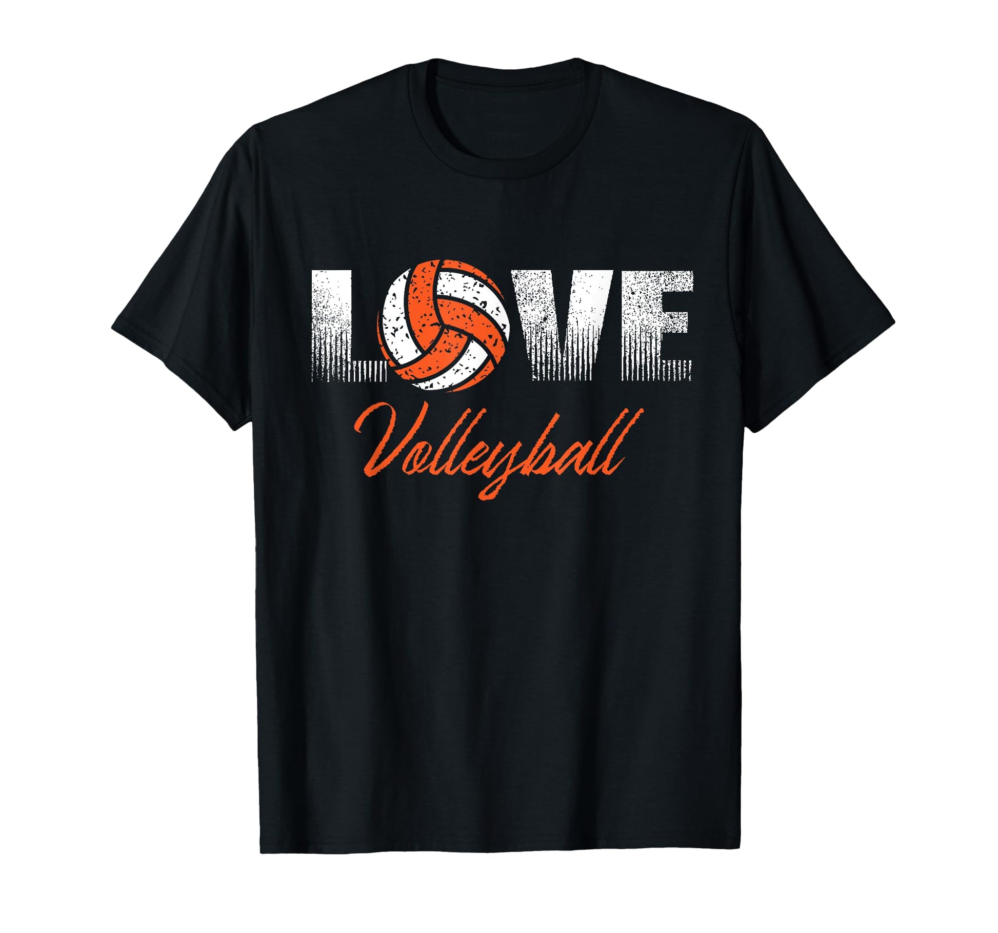 Orange Volleyball Team Or Player Gift T-Shirt - Graphic Print Unisex - T-Shirt, Sweatshirt, Hoodie