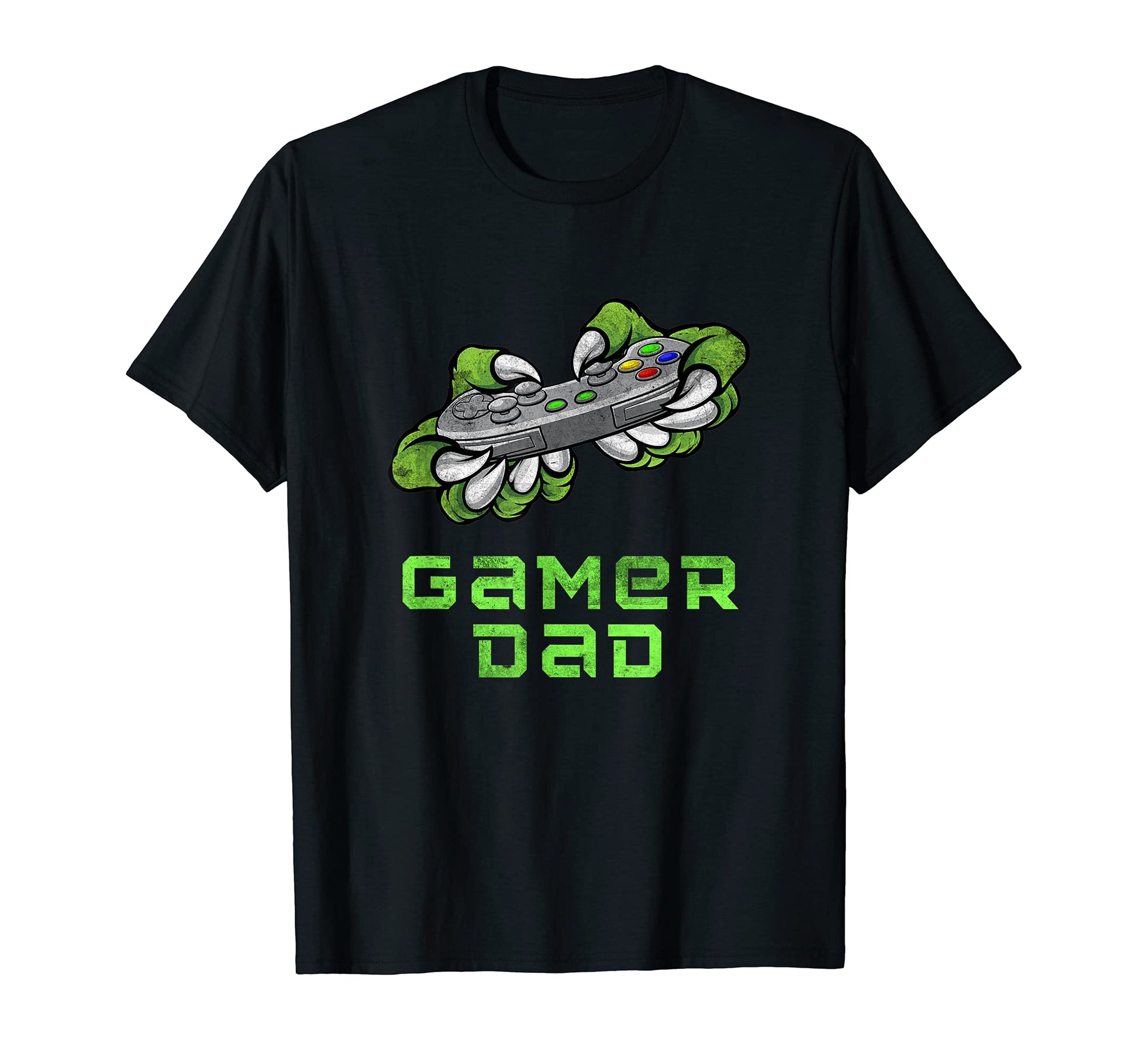 Mens Controller Monster Gamer Dad T-Shirt - Aesthetic Graphic Unisex - T-Shirt, Sweatshirt, Hoodie