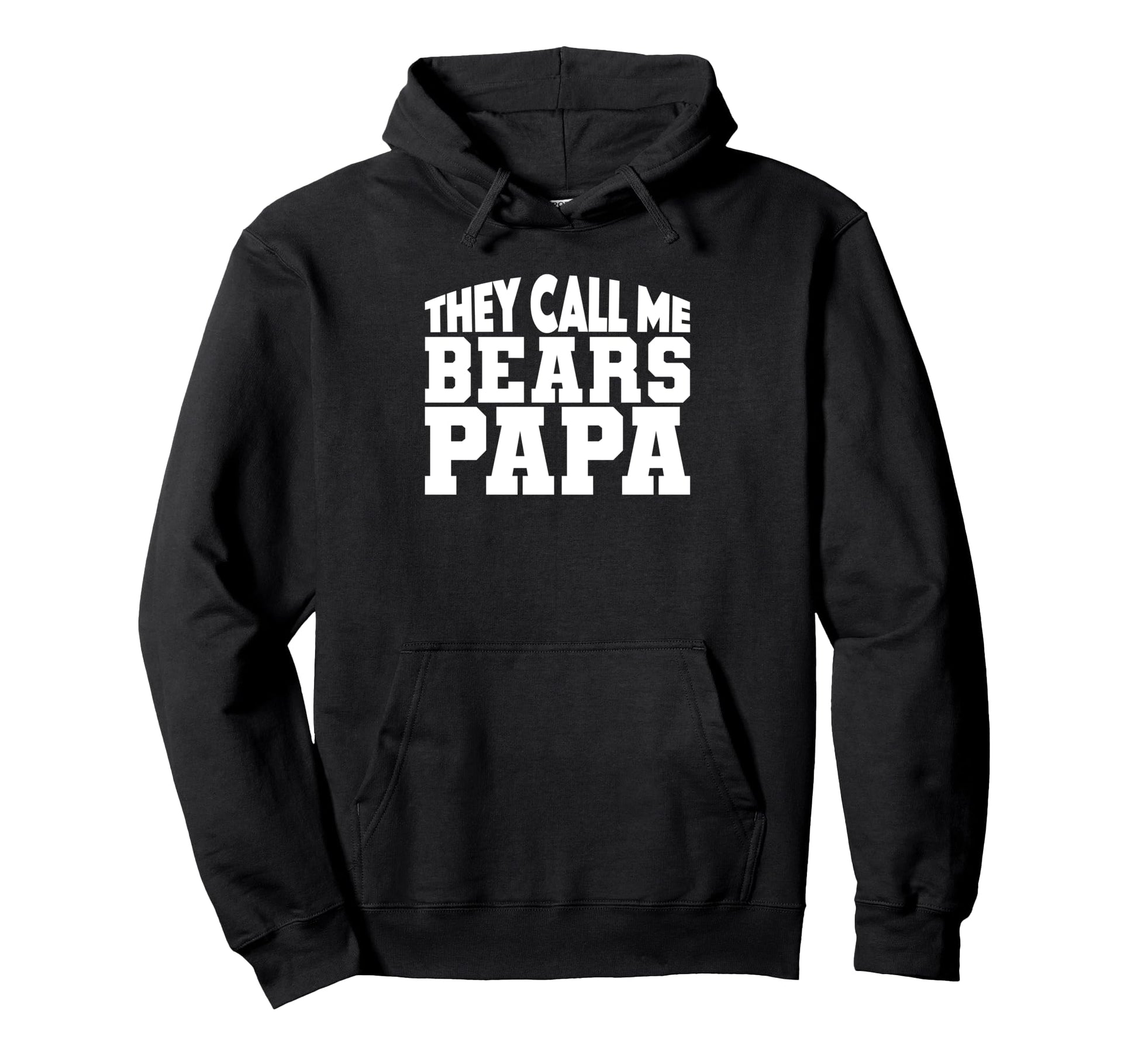 Bears Carencro They Call Me Papa Hs Hoodie - Minimalist Print for Adults - T-Shirt, Sweatshirt, Hoodie