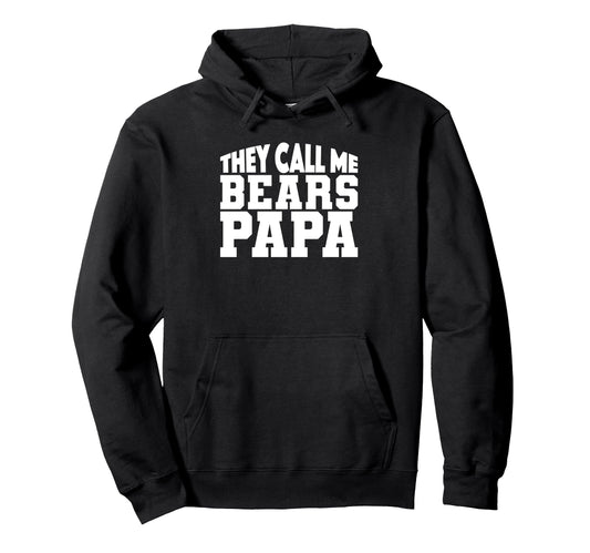 Bears Carencro They Call Me Papa Hs Hoodie - Minimalist Print for Adults - T-Shirt, Sweatshirt, Hoodie