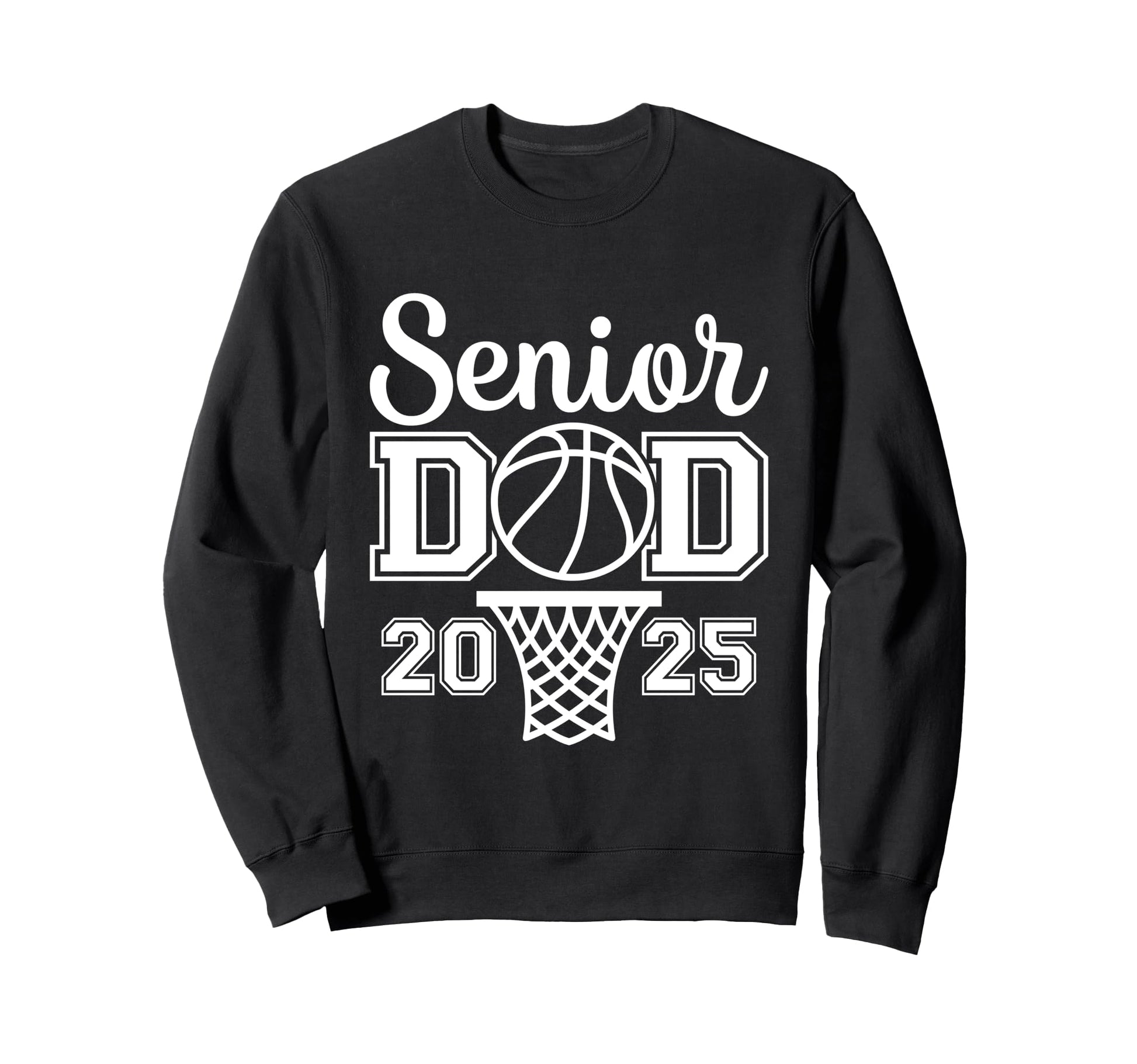 Proud Dad 2025 Senior Graduate Sweatshirt - Aesthetic Graphic for Adults - T-Shirt, Sweatshirt, Hoodie