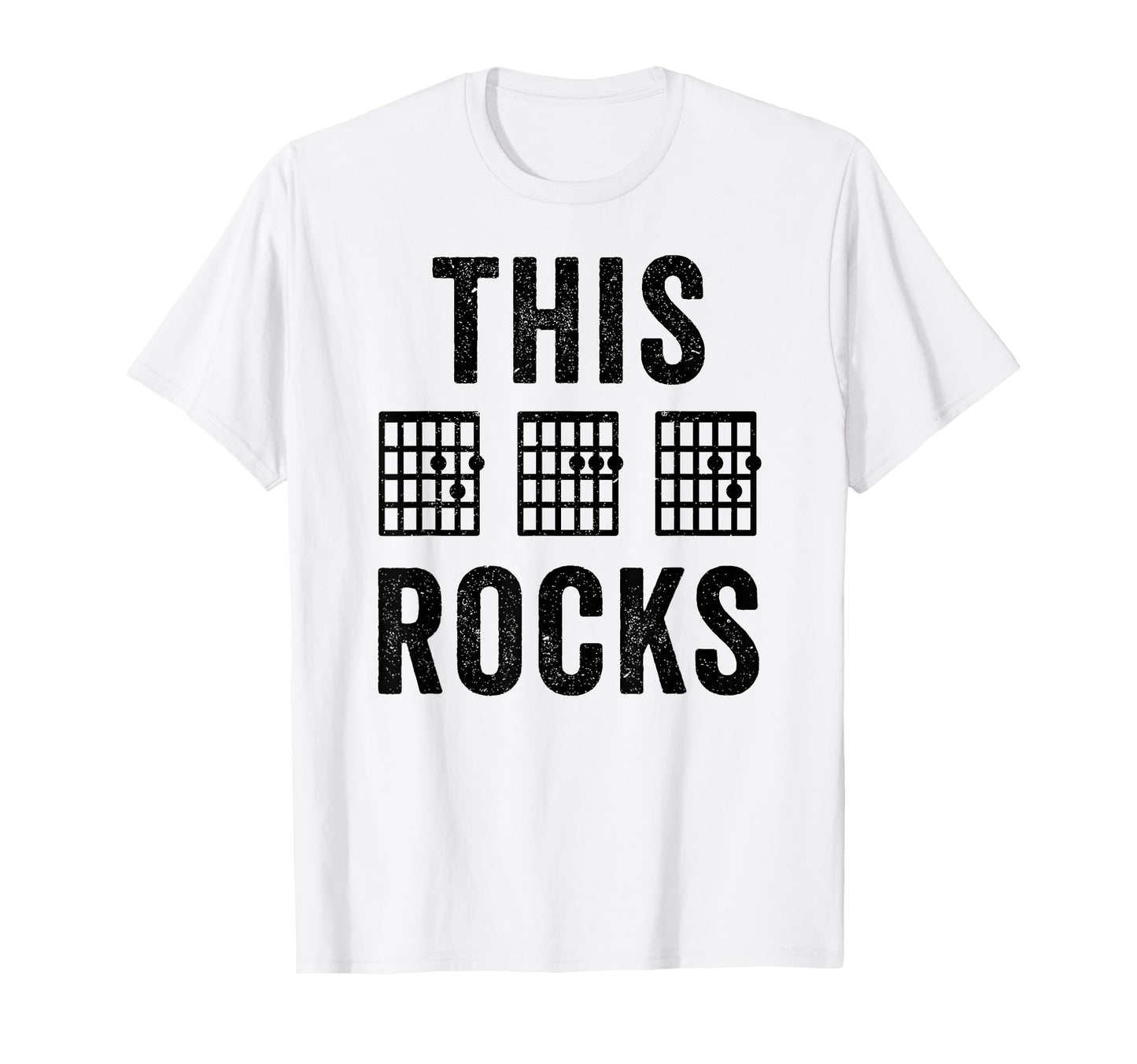 Mens This Guitar Dad Rocks Music T-Shirt - Casual Everyday Wear Unisex - T-Shirt, Sweatshirt, Hoodie