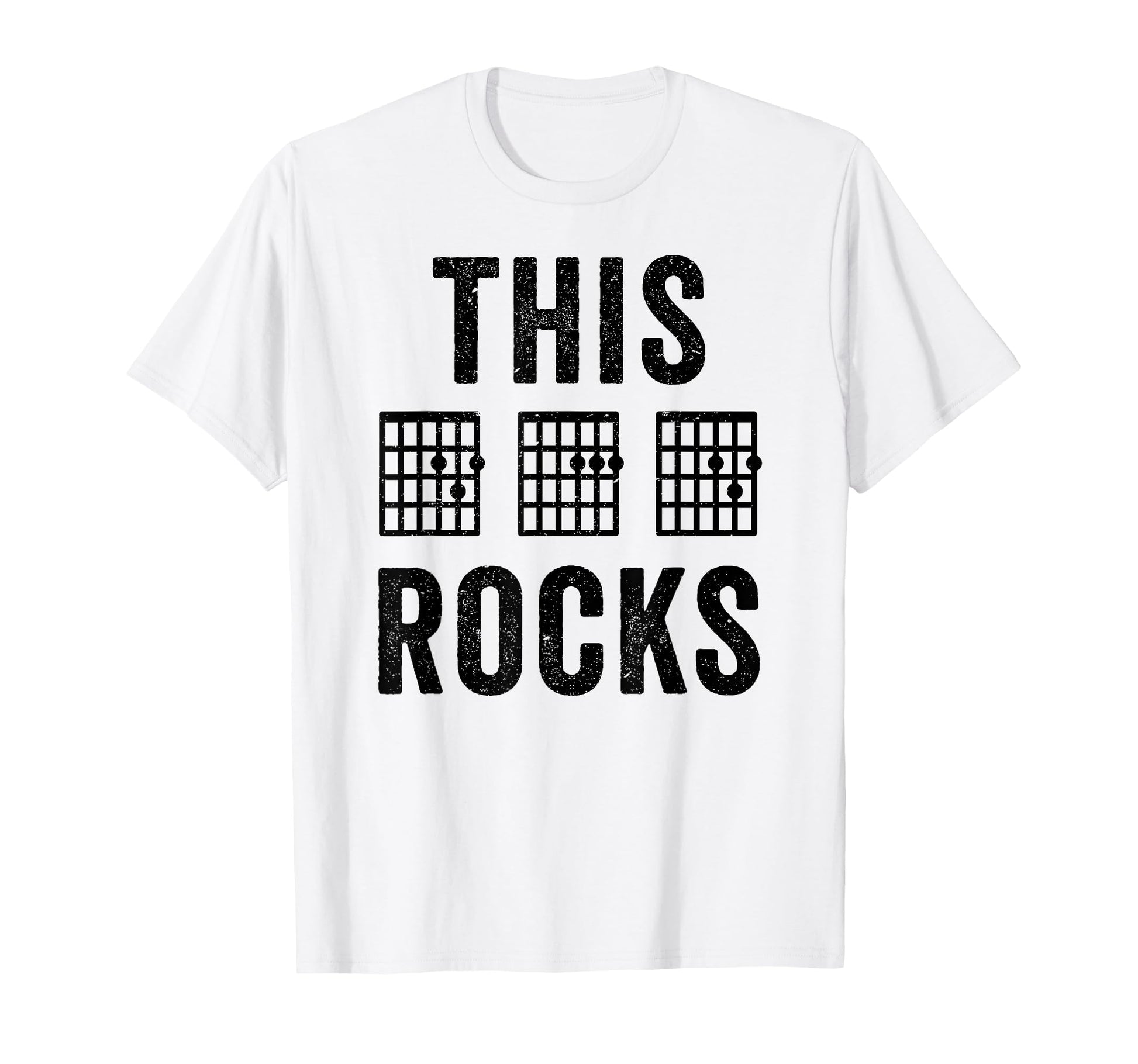 Mens This Guitar Dad Rocks Music T-Shirt - Casual Everyday Wear Unisex - T-Shirt, Sweatshirt, Hoodie