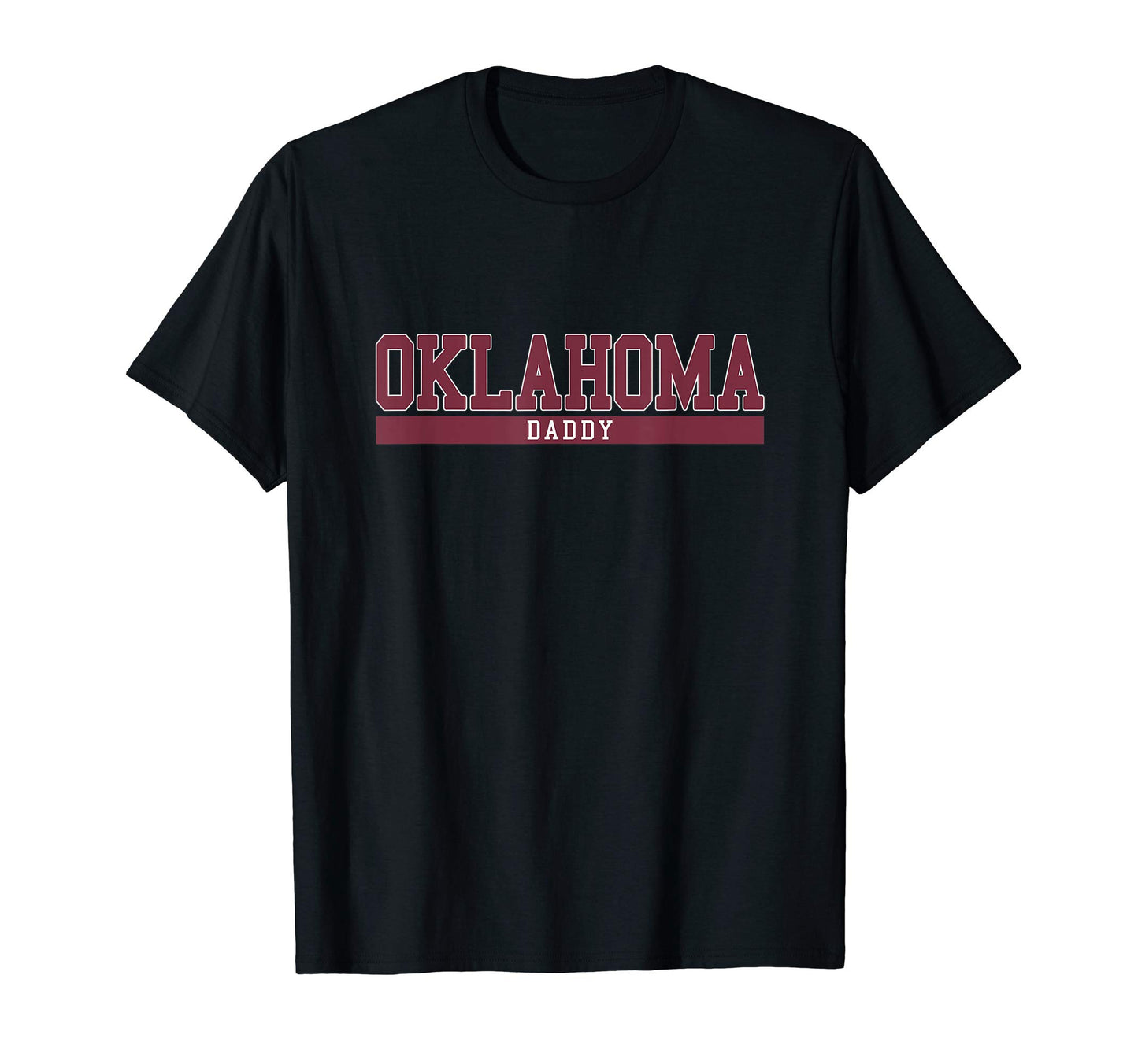 Mens Oklahoma Dad University Sports T-Shirt - Trendy Graphic for Adults - T-Shirt, Sweatshirt, Hoodie