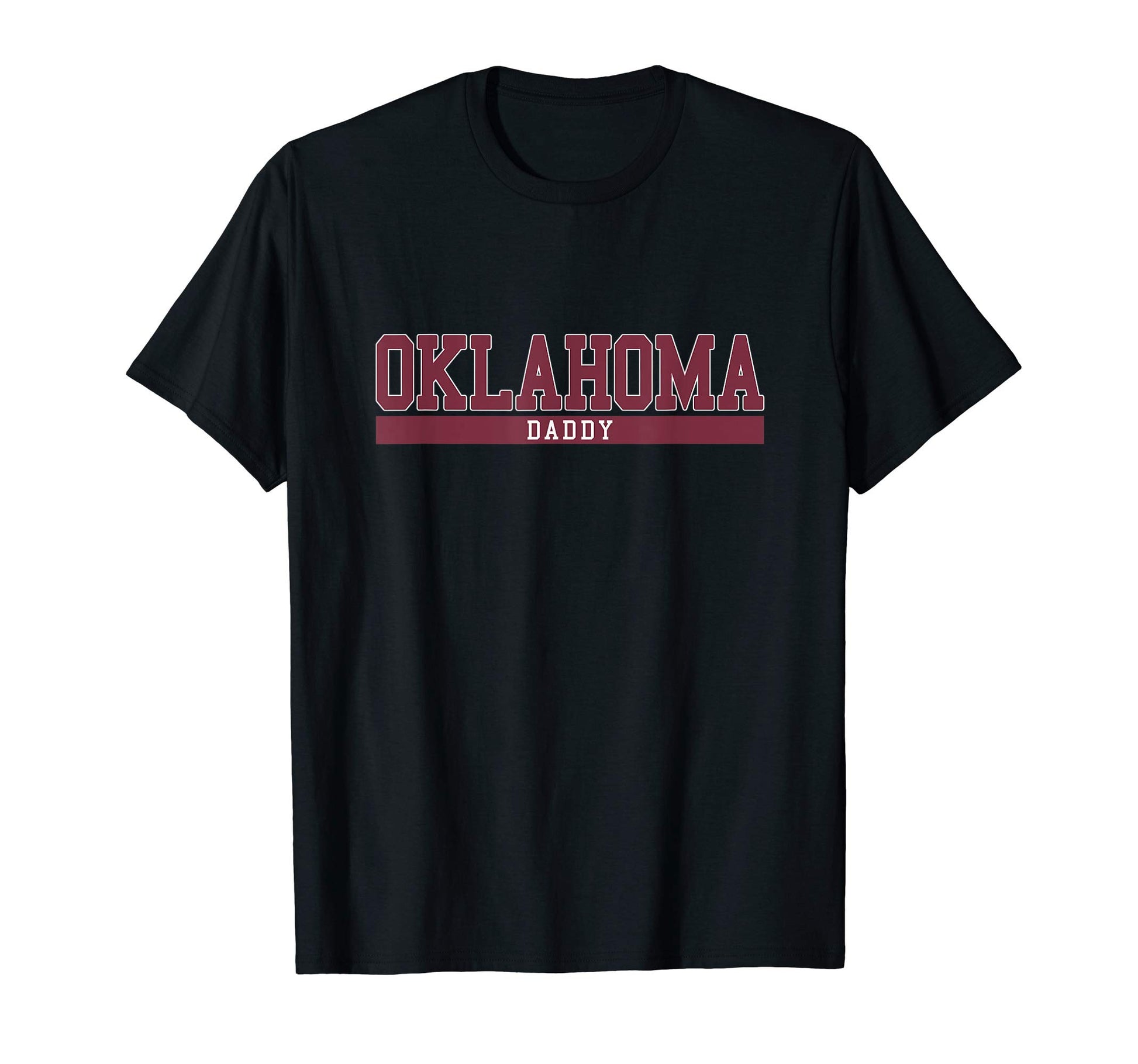 Mens Oklahoma Dad University Sports T-Shirt - Trendy Graphic for Adults - T-Shirt, Sweatshirt, Hoodie