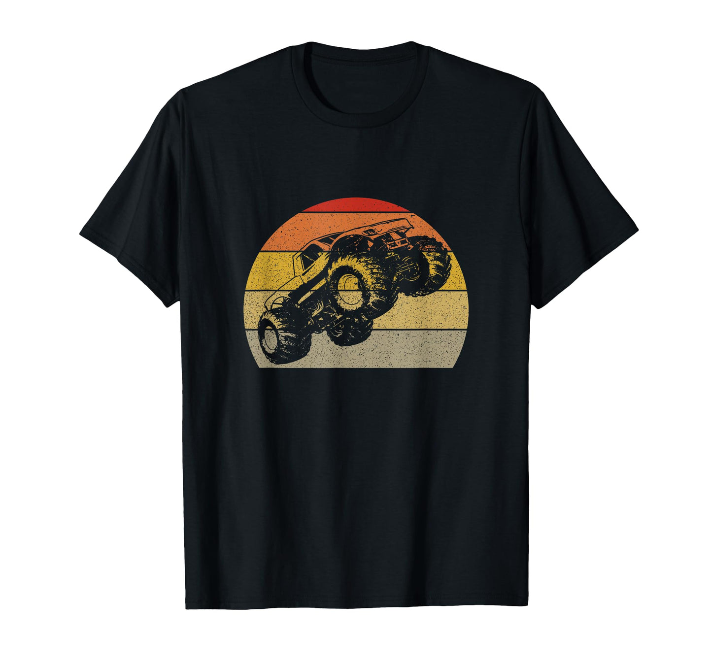 Monster Truck Sunset T-Shirt - Aesthetic Graphic Unisex - T-Shirt, Sweatshirt, Hoodie