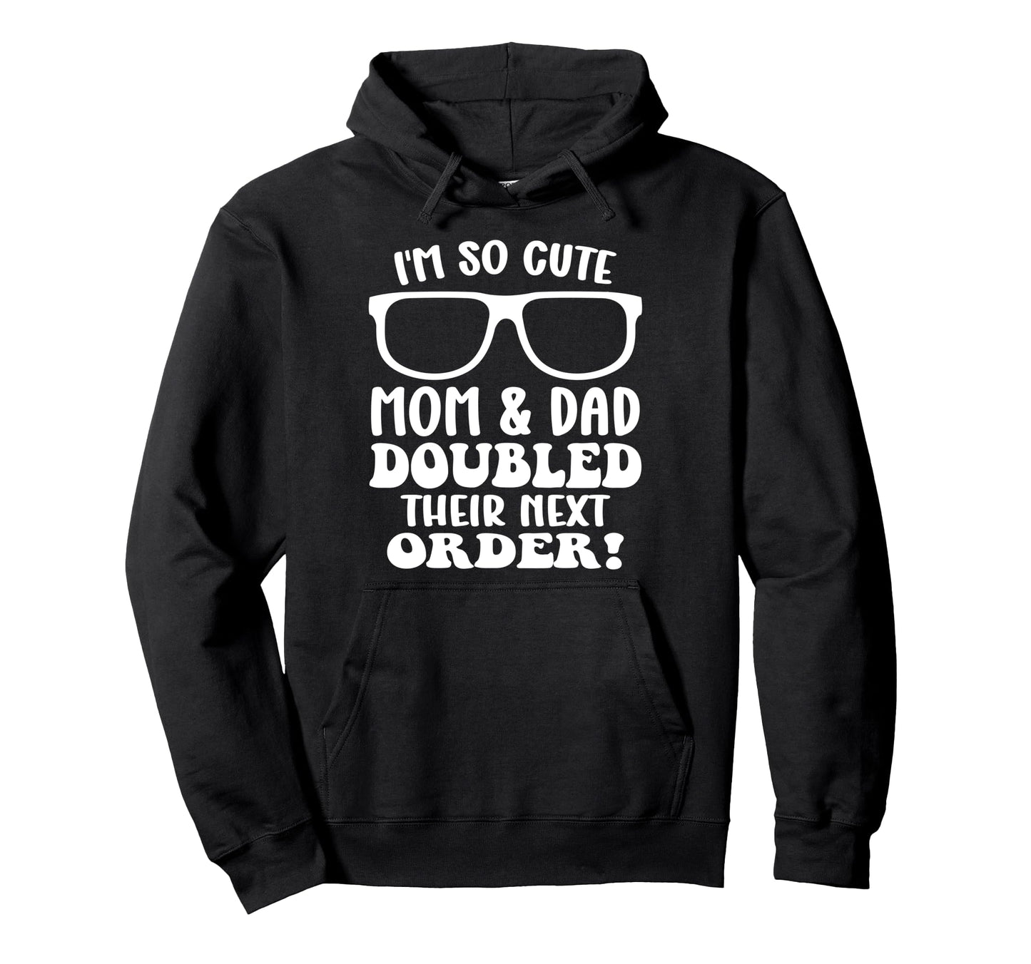 Twinning Day Im So Mom Dad Doubled Hoodie - Casual Everyday Wear Men Women - T-Shirt, Sweatshirt, Hoodie