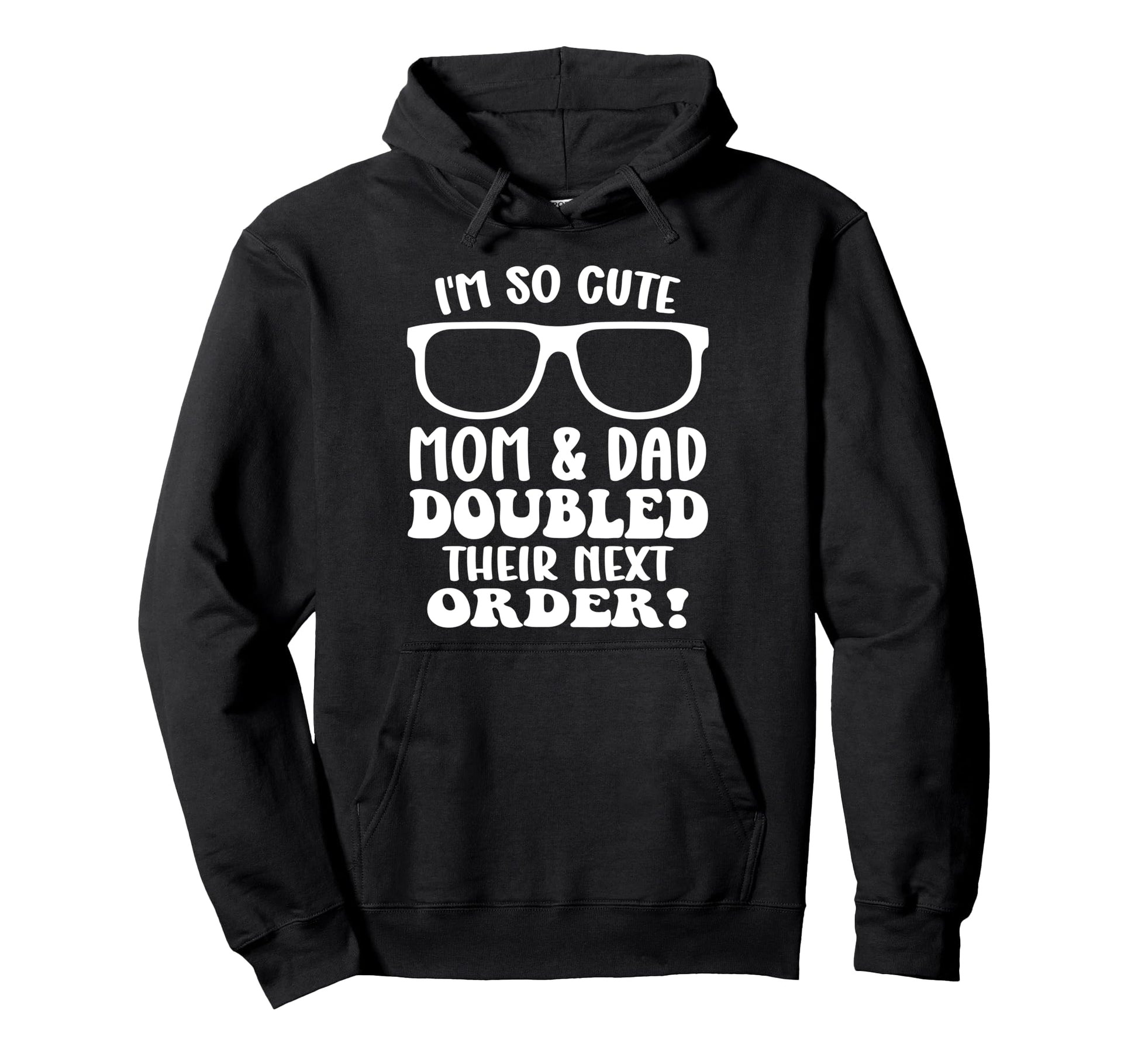 Twinning Day Im So Mom Dad Doubled Hoodie - Casual Everyday Wear Men Women - T-Shirt, Sweatshirt, Hoodie