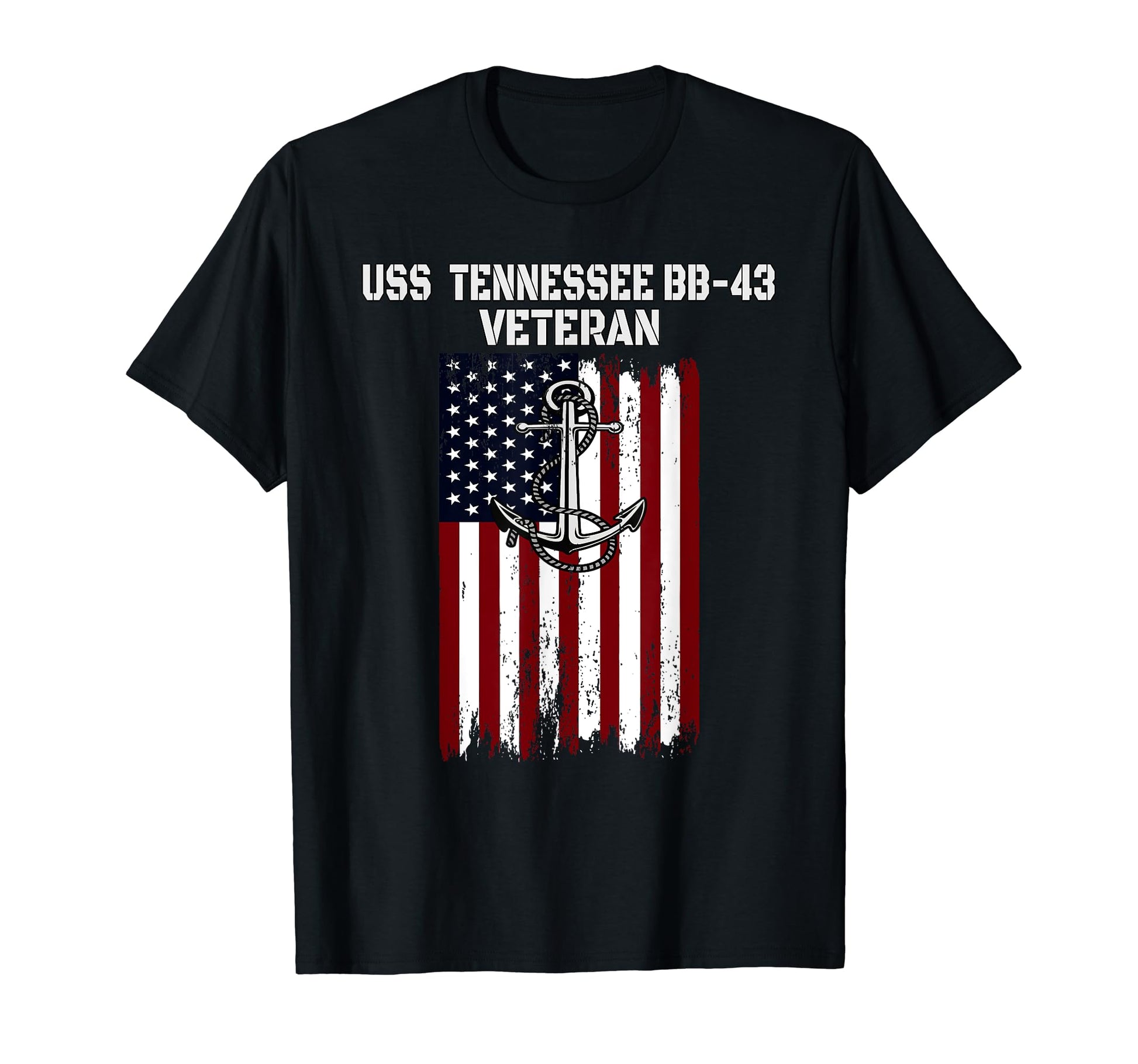 Battleship Uss Tennessee Bb 43 T-Shirt - Streetwear Style for Adults - T-Shirt, Sweatshirt, Hoodie