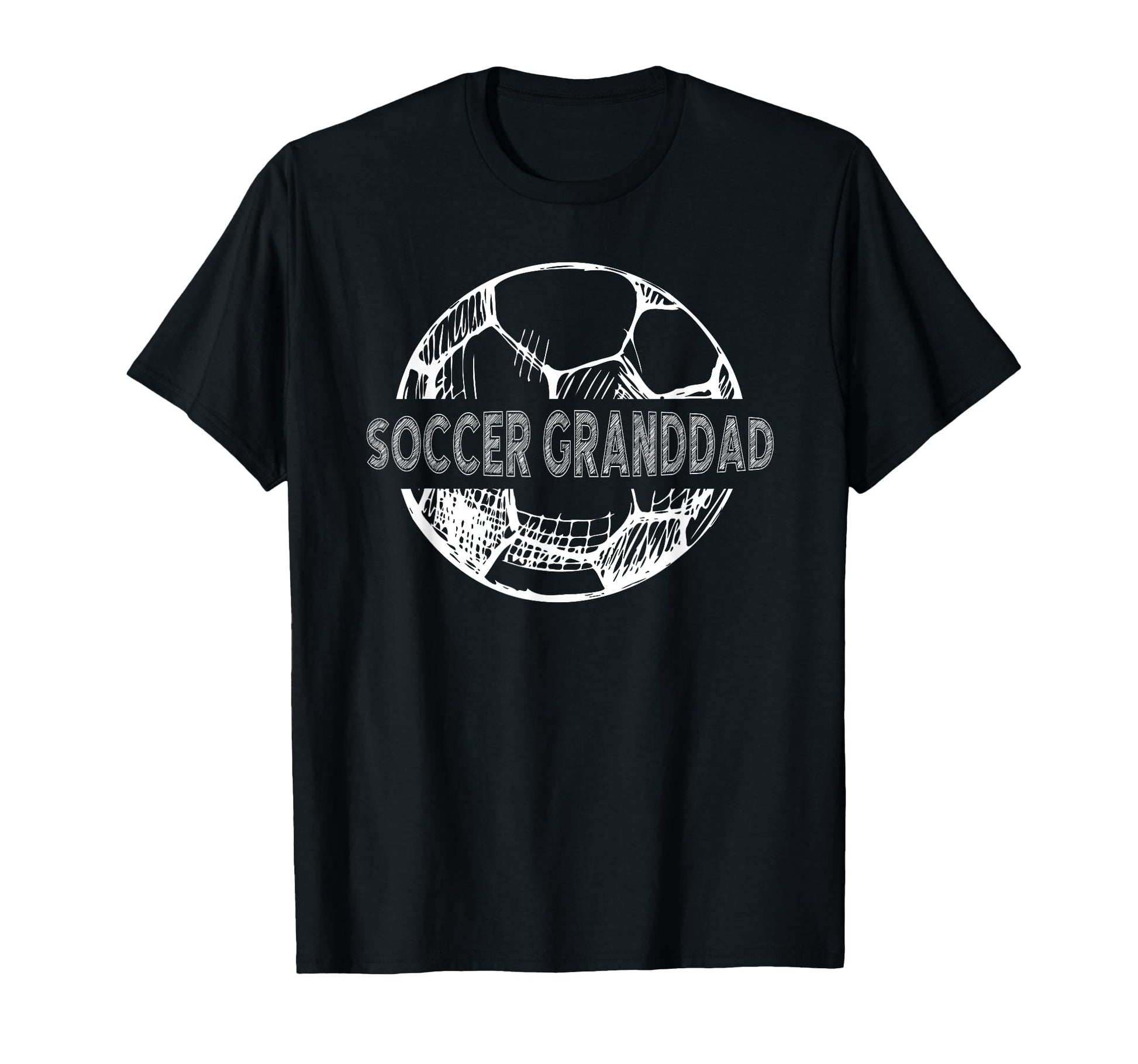 Soccer Granddad Grandpa Granddad T-Shirt - Custom Art Print Men Women - T-Shirt, Sweatshirt, Hoodie