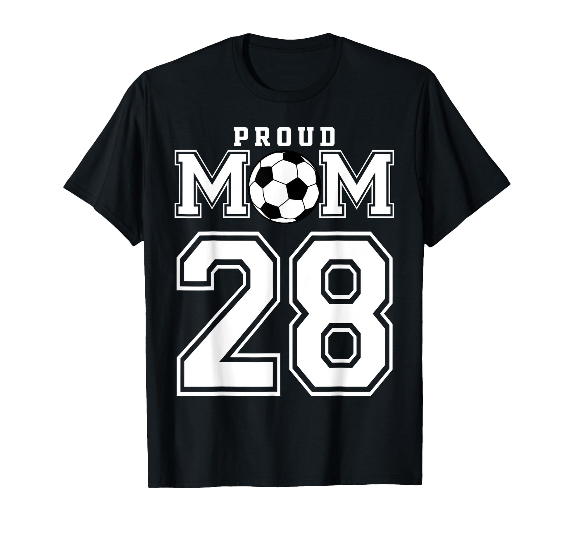 Number 28 Custom Proud Soccer T-Shirt - Aesthetic Graphic for Adults - T-Shirt, Sweatshirt, Hoodie