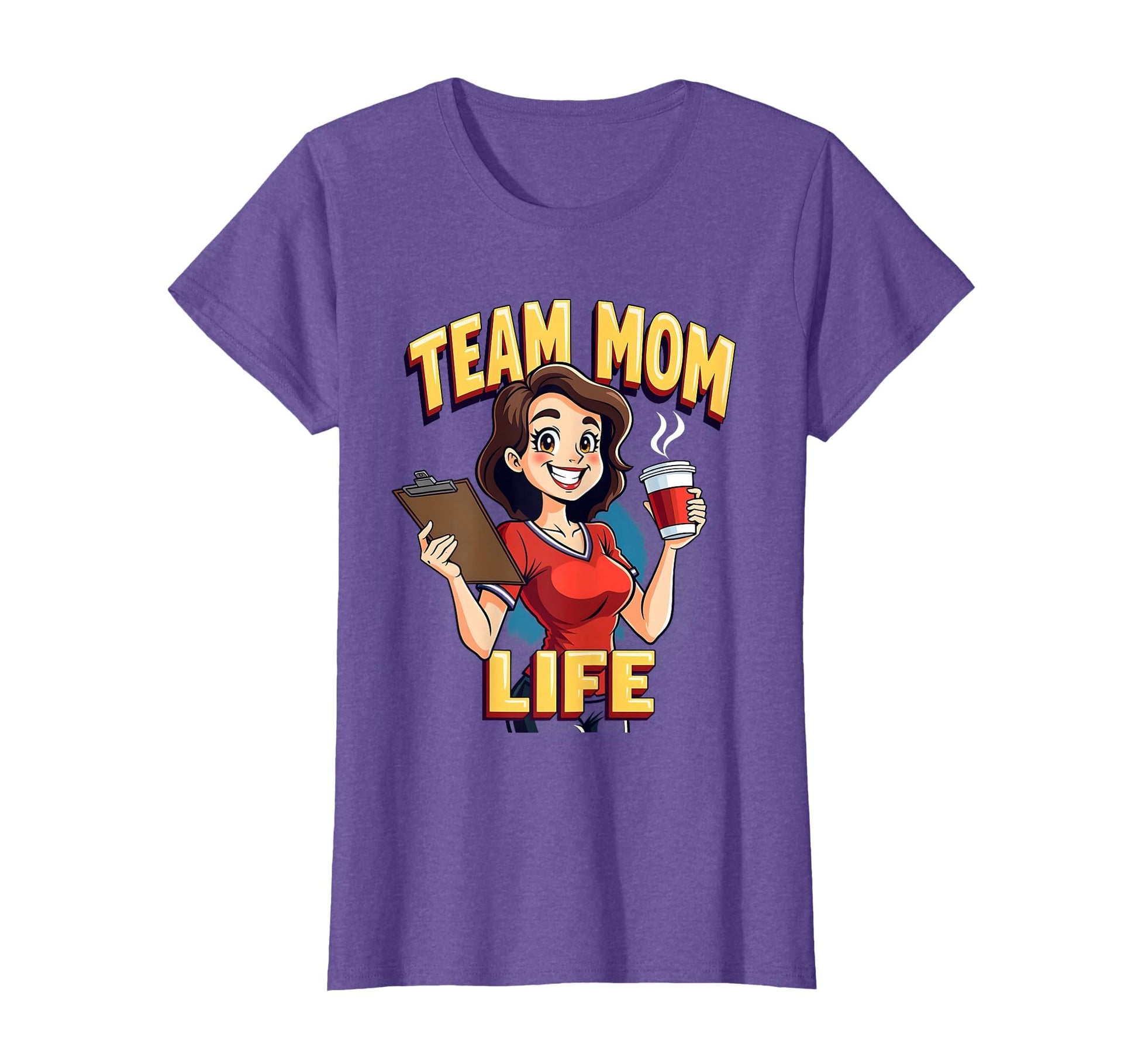 Team Mom Life Sports Mom T-Shirt - Graphic Print Men Women - T-Shirt, Sweatshirt, Hoodie