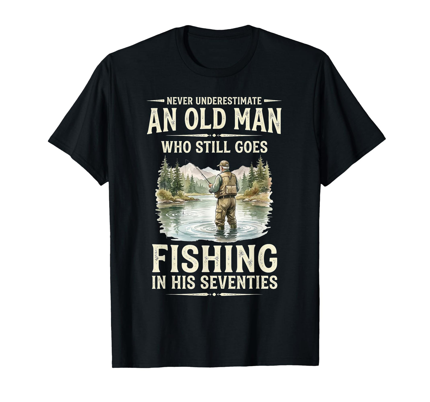 Never Underestimate Old Who Goes T-Shirt - Novelty Apparel Men Women - T-Shirt, Sweatshirt, Hoodie