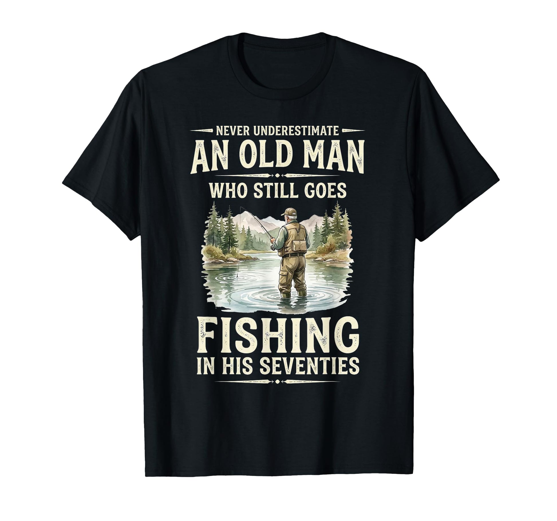 Never Underestimate Old Who Goes T-Shirt - Novelty Apparel Men Women - T-Shirt, Sweatshirt, Hoodie