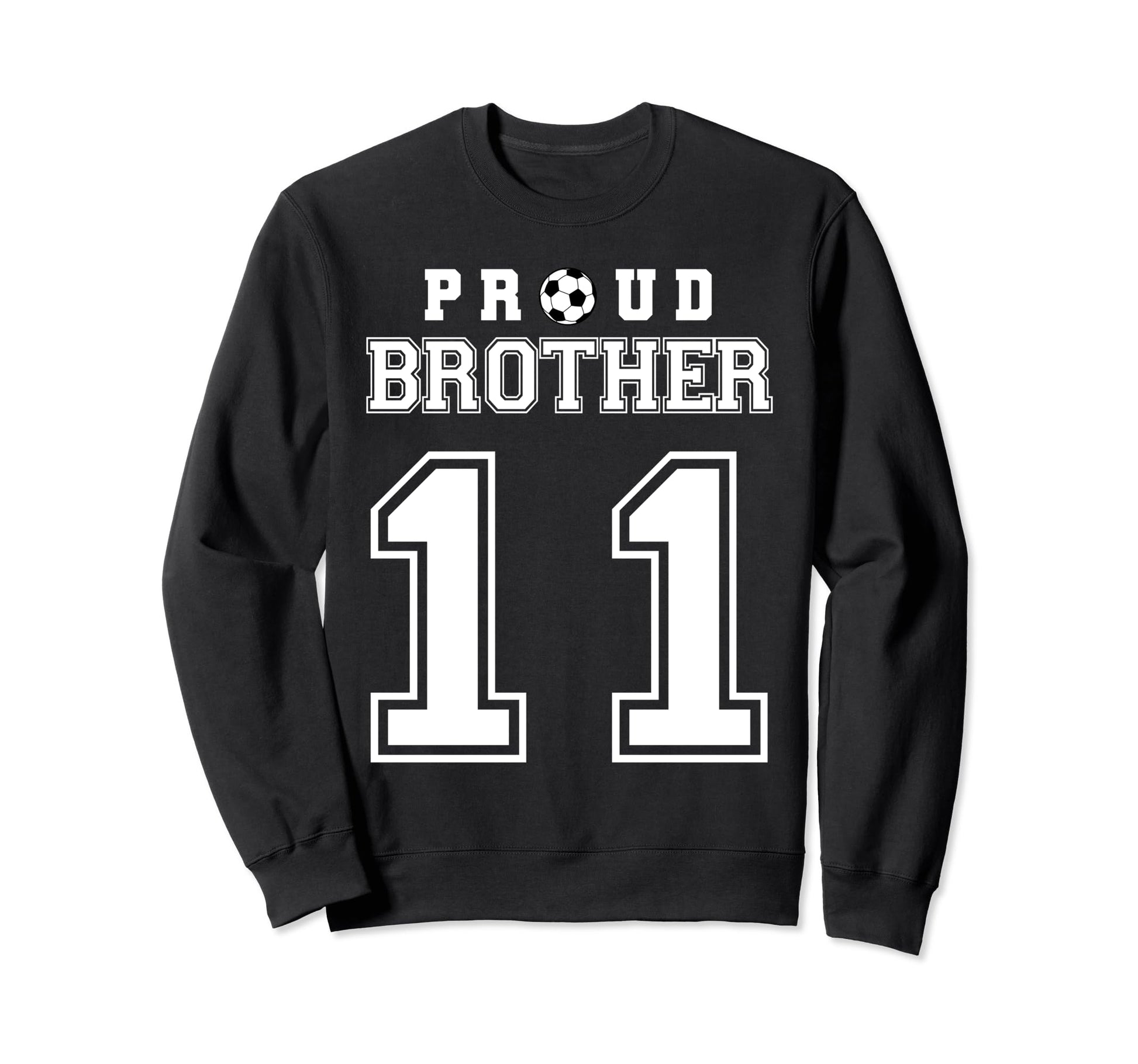 Number 11 Custom Proud Soccer Sweatshirt - Minimalist Print Men Women - T-Shirt, Sweatshirt, Hoodie