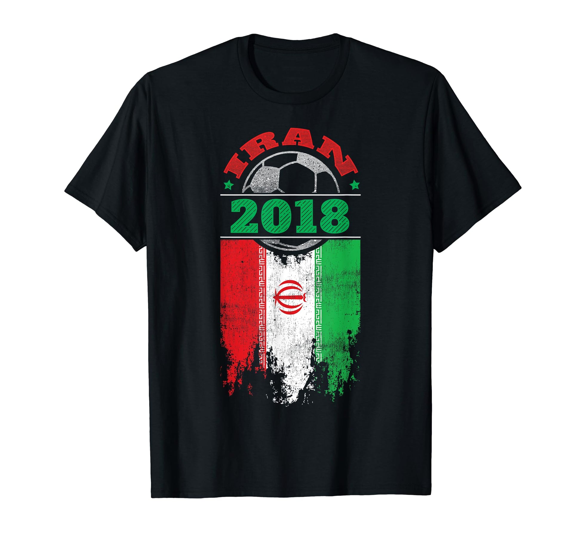Iran 2018 Soccer Iranian Flag Fan Gift T-Shirt - Unique Graphic Unisex - T-Shirt, Sweatshirt, Hoodie
