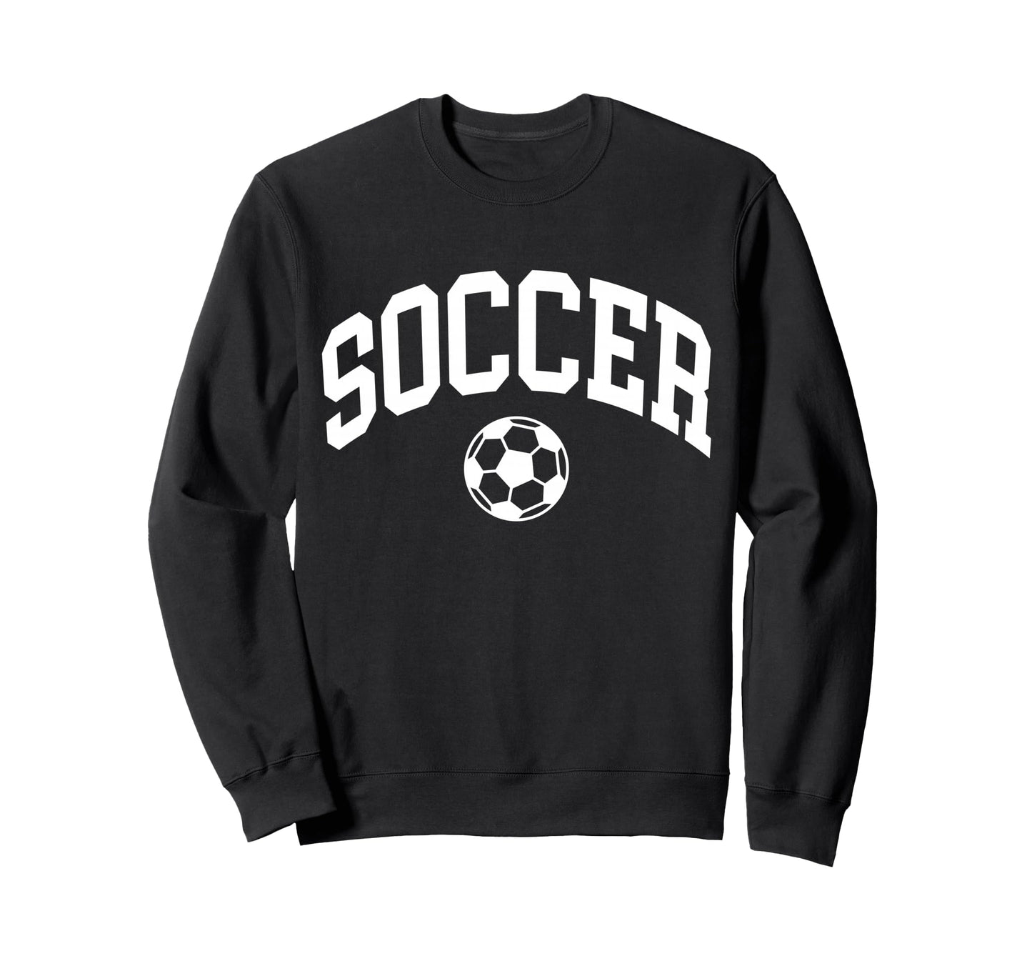 Soccer Ball Sweatshirt - Casual Everyday Wear Men Women - T-Shirt, Sweatshirt, Hoodie