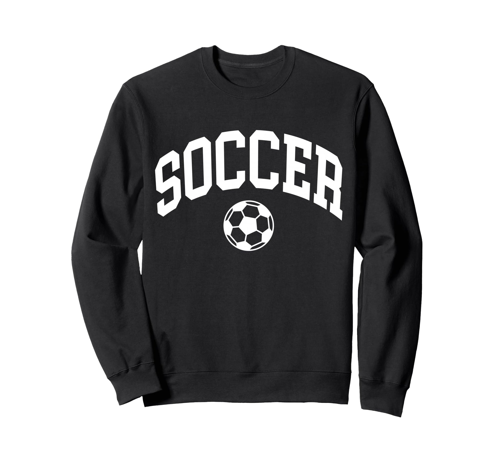 Soccer Ball Sweatshirt - Casual Everyday Wear Men Women - T-Shirt, Sweatshirt, Hoodie