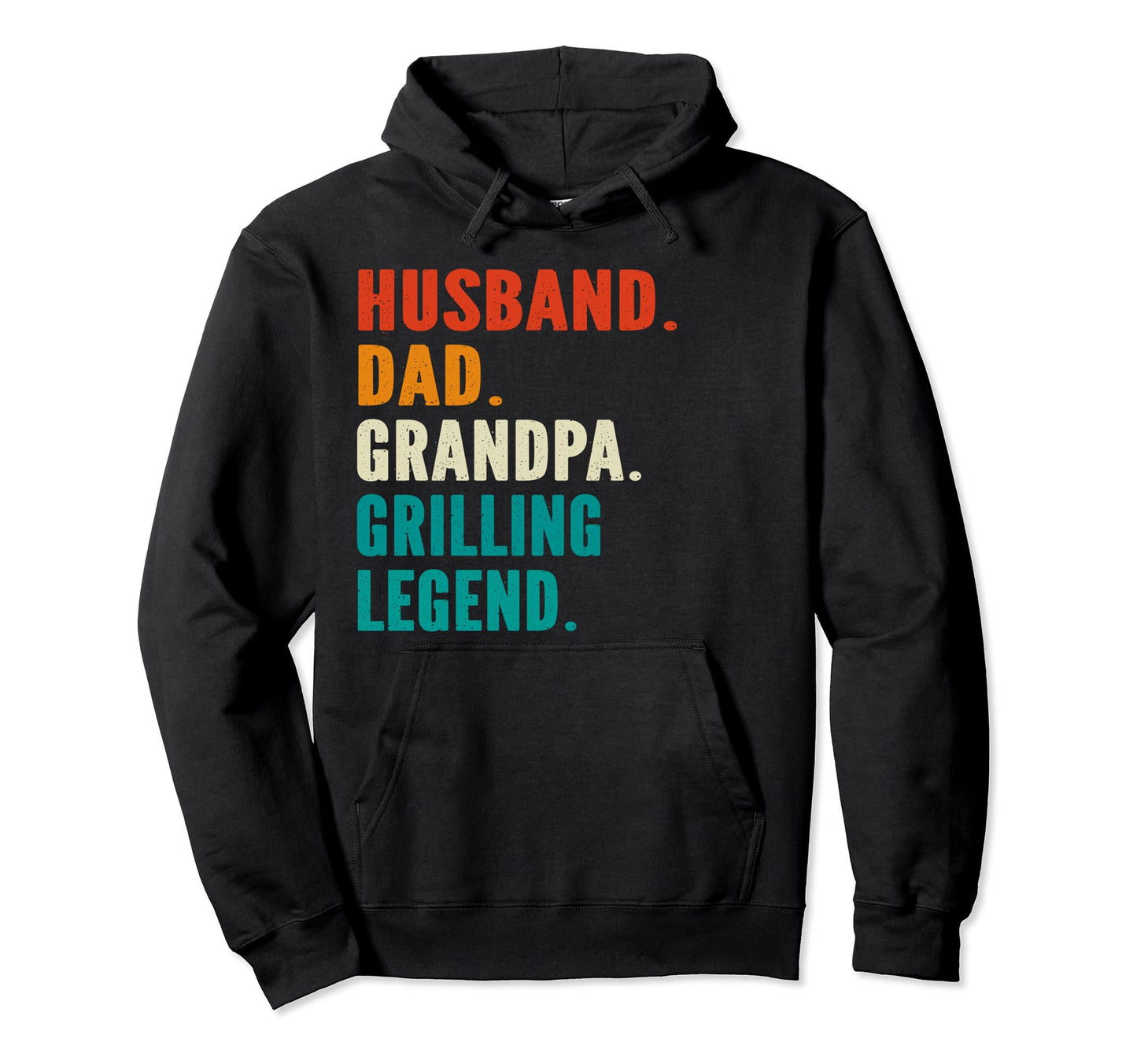 Funny Husband Dad Grandpa Grilling Legend Hoodie - Custom Art Print Unisex - T-Shirt, Sweatshirt, Hoodie