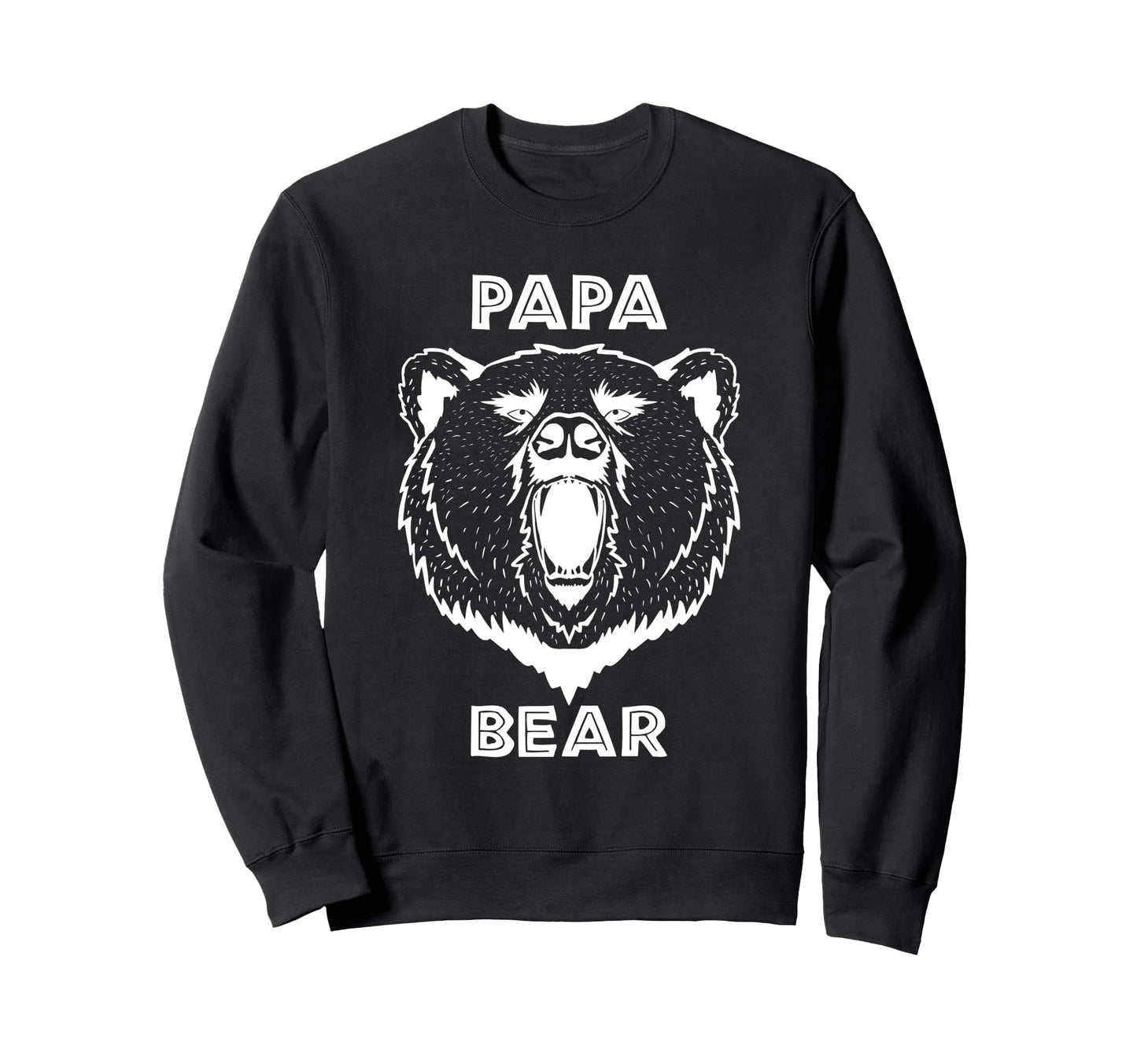 Papa Bear Sweatshirt - Aesthetic Graphic for Adults - T-Shirt, Sweatshirt, Hoodie