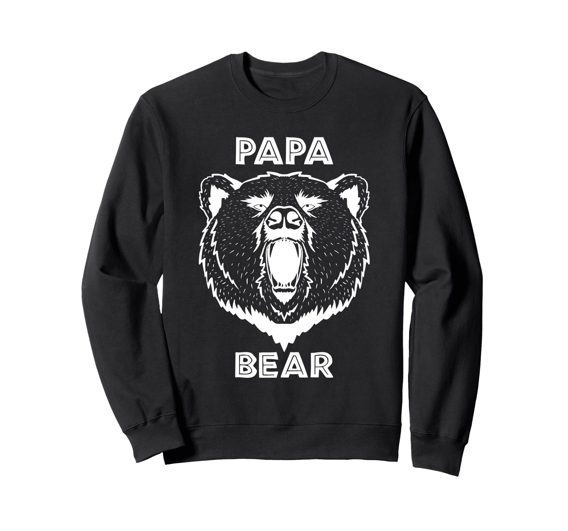 Papa Bear Sweatshirt - Aesthetic Graphic for Adults - T-Shirt, Sweatshirt, Hoodie