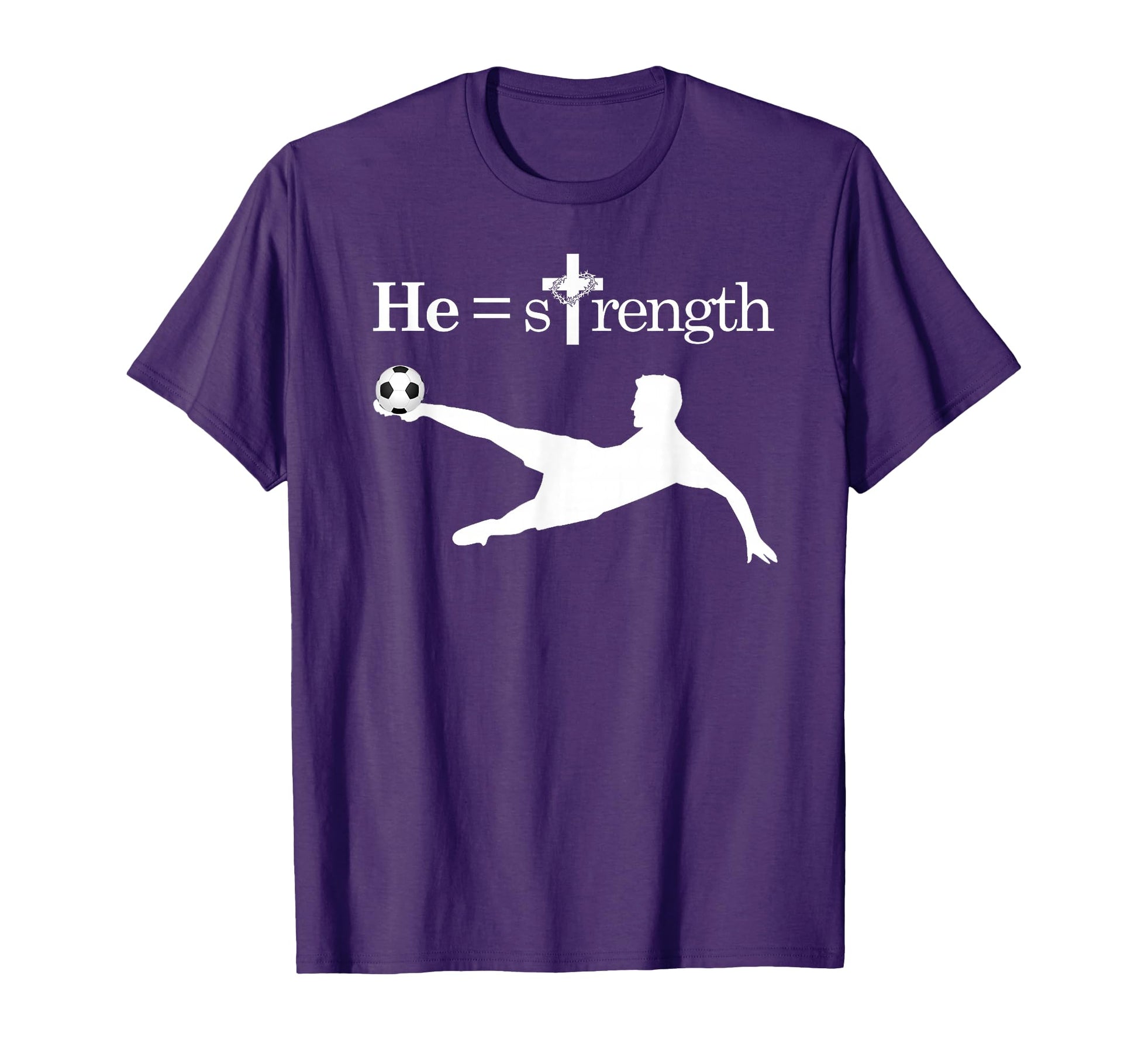 Christian Soccer Soccer T-Shirt - Trendy Graphic for Adults - T-Shirt, Sweatshirt, Hoodie