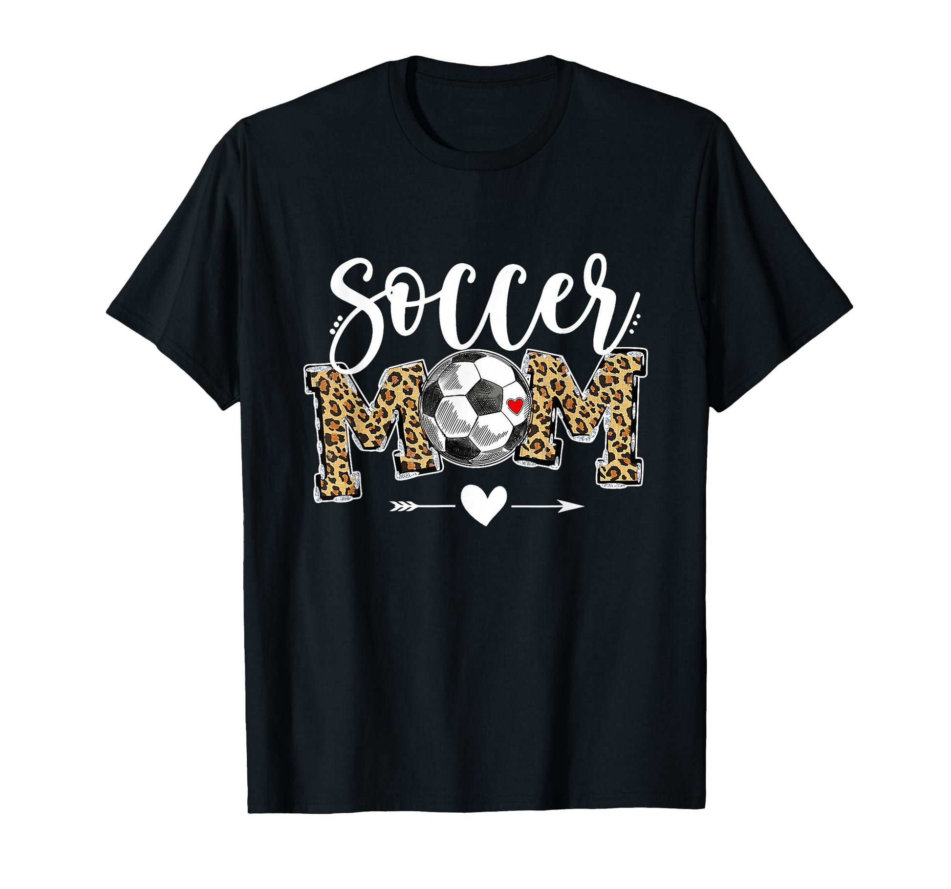 Soccer Mom Leopard Funny Soccer Mom T-Shirt - Unique Graphic for Adults - T-Shirt, Sweatshirt, Hoodie