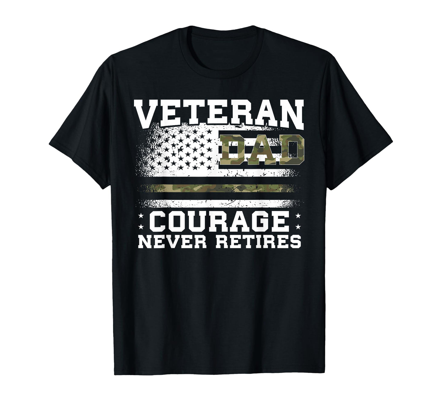 Proud Veteran Dad Military Patriotic T-Shirt - Streetwear Style Men Women - T-Shirt, Sweatshirt, Hoodie