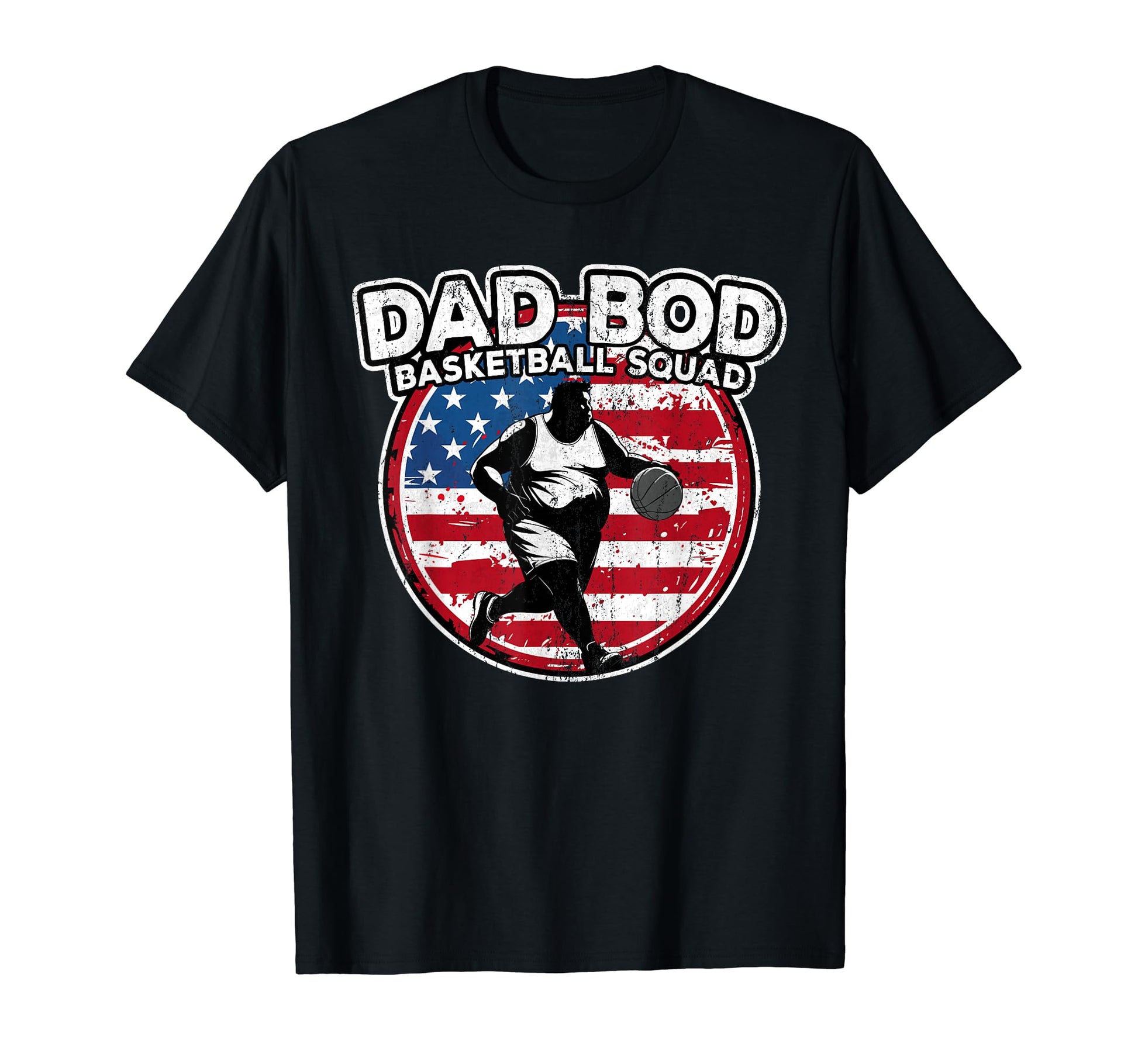 Dad Bod Basketball Squad Basketball T-Shirt - Aesthetic Graphic Men Women - T-Shirt, Sweatshirt, Hoodie