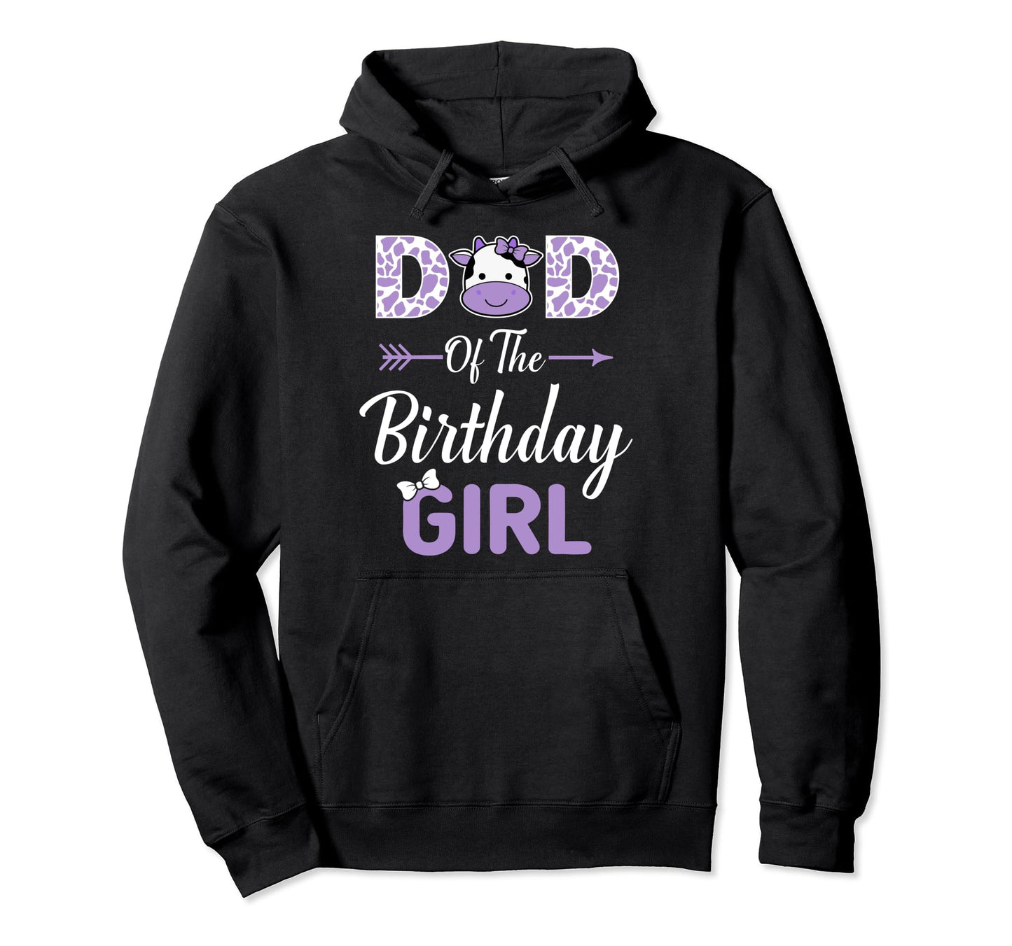 Dad Birthday Farm Cow Daddy Papa 1St Hoodie - Custom Art Print Unisex - T-Shirt, Sweatshirt, Hoodie