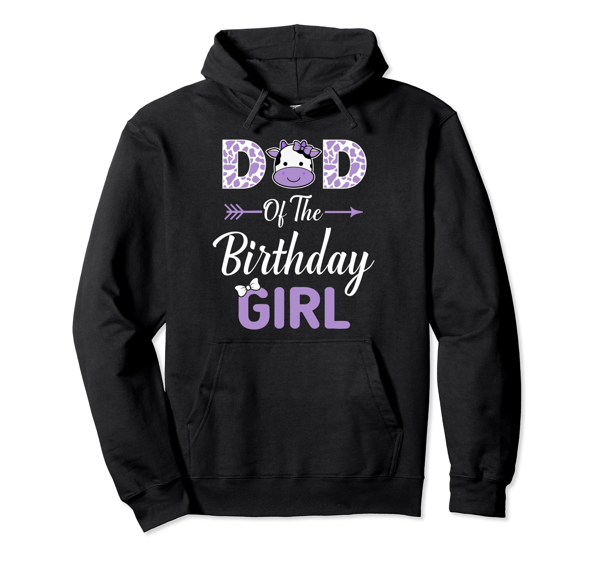 Dad Birthday Farm Cow Daddy Papa 1St Hoodie - Custom Art Print Unisex - T-Shirt, Sweatshirt, Hoodie