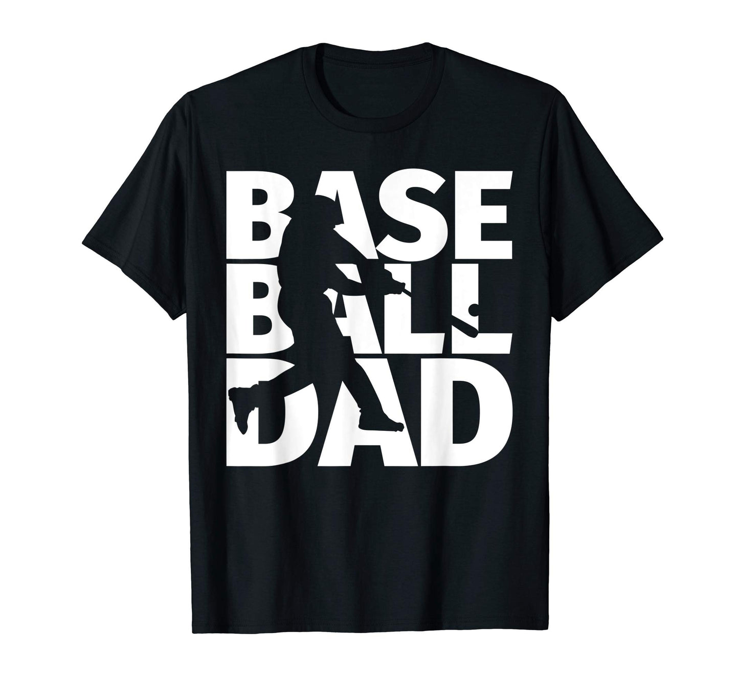 Baseball Dad T-Shirt - Minimalist Print Men Women - T-Shirt, Sweatshirt, Hoodie