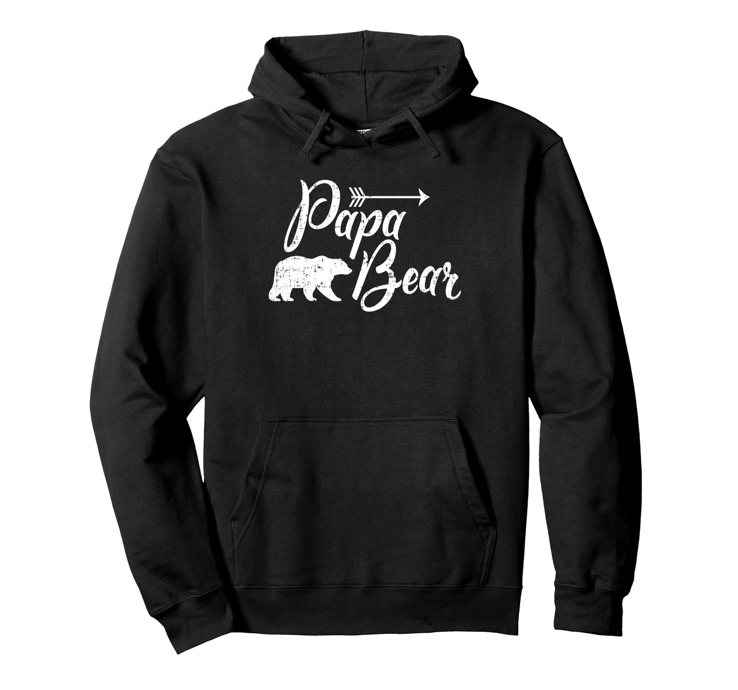 Papa Bear Mens Hooded Sweatshirt - Graphic Print Men Women - T-Shirt, Sweatshirt, Hoodie