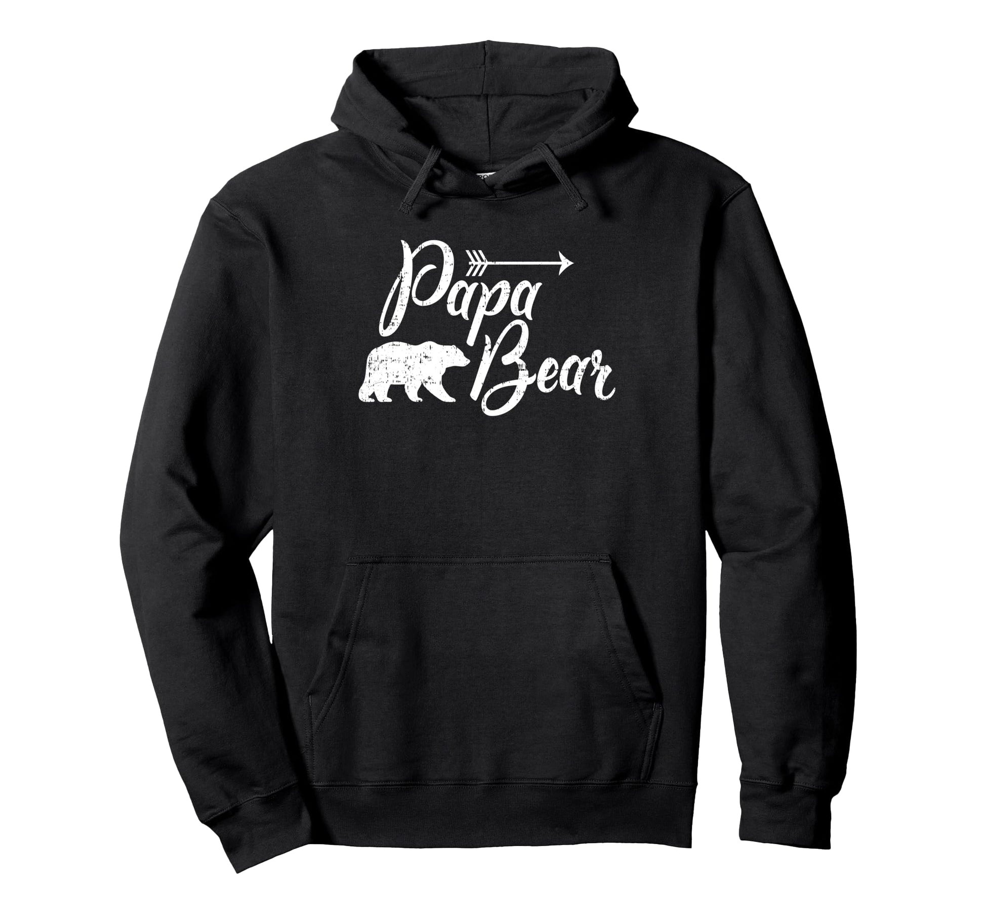 Papa Bear Mens Hooded Sweatshirt - Graphic Print Men Women - T-Shirt, Sweatshirt, Hoodie