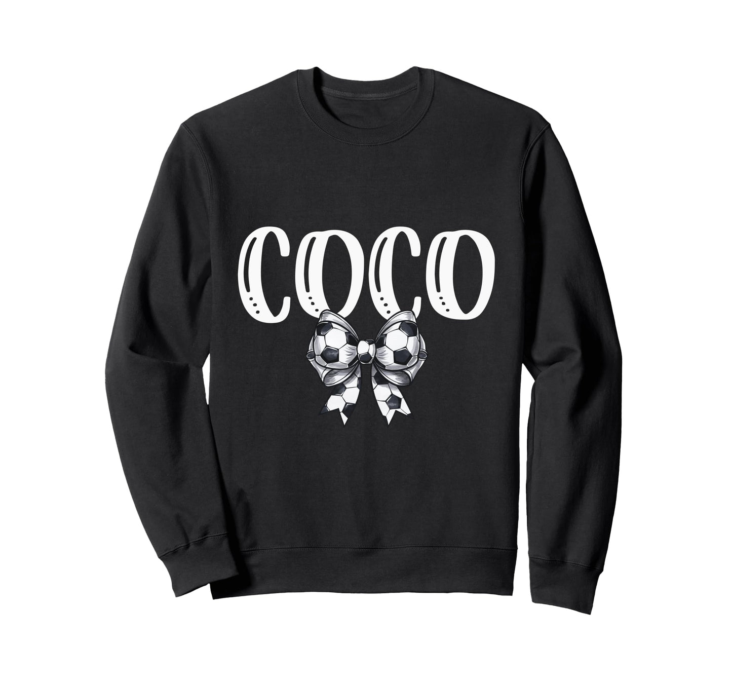 Coquette Soccer Coco Spirit Sweatshirt - Trendy Graphic for Adults - T-Shirt, Sweatshirt, Hoodie