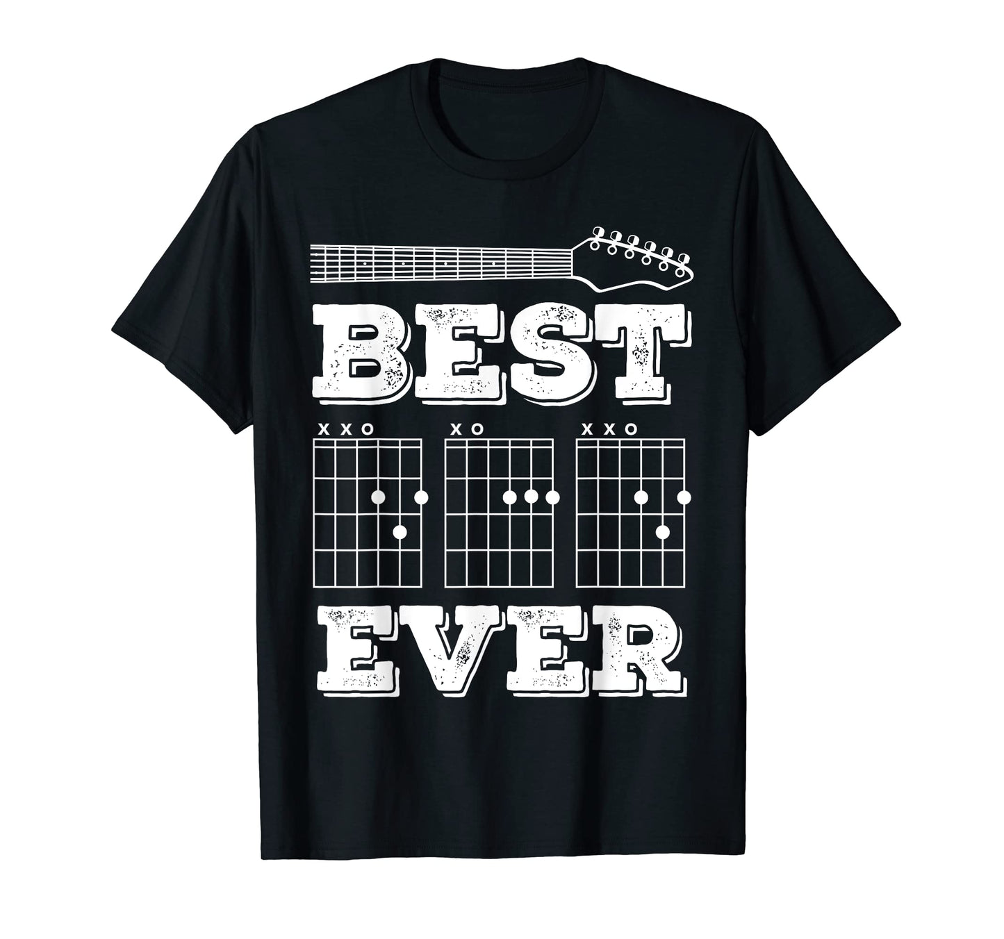 Best Dad Ever Musician Daddy Music T-Shirt - Minimalist Print Men Women - T-Shirt, Sweatshirt, Hoodie